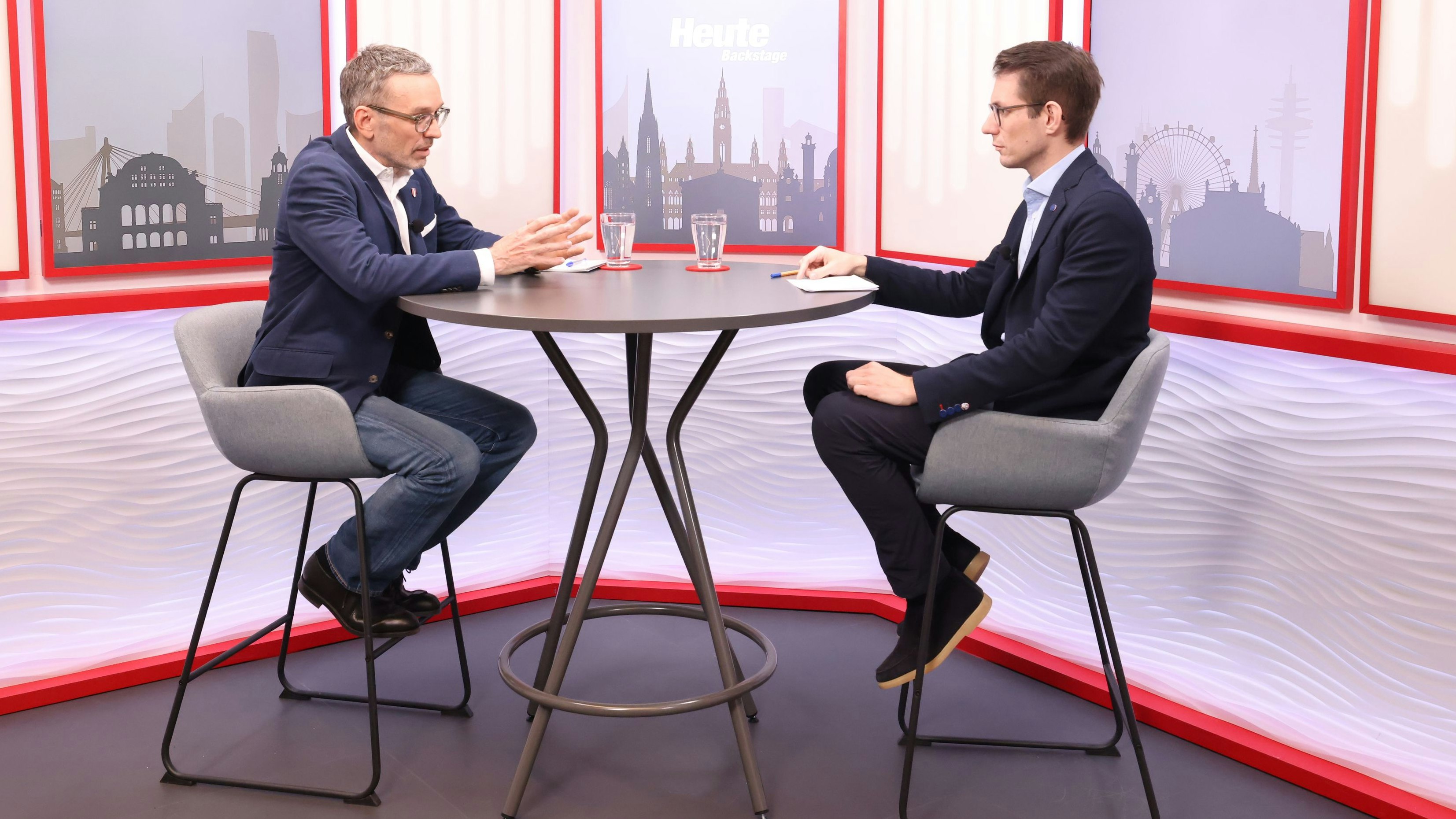 Kickl im <em>"Heute"</em>-Interview mit Clemens Oistric