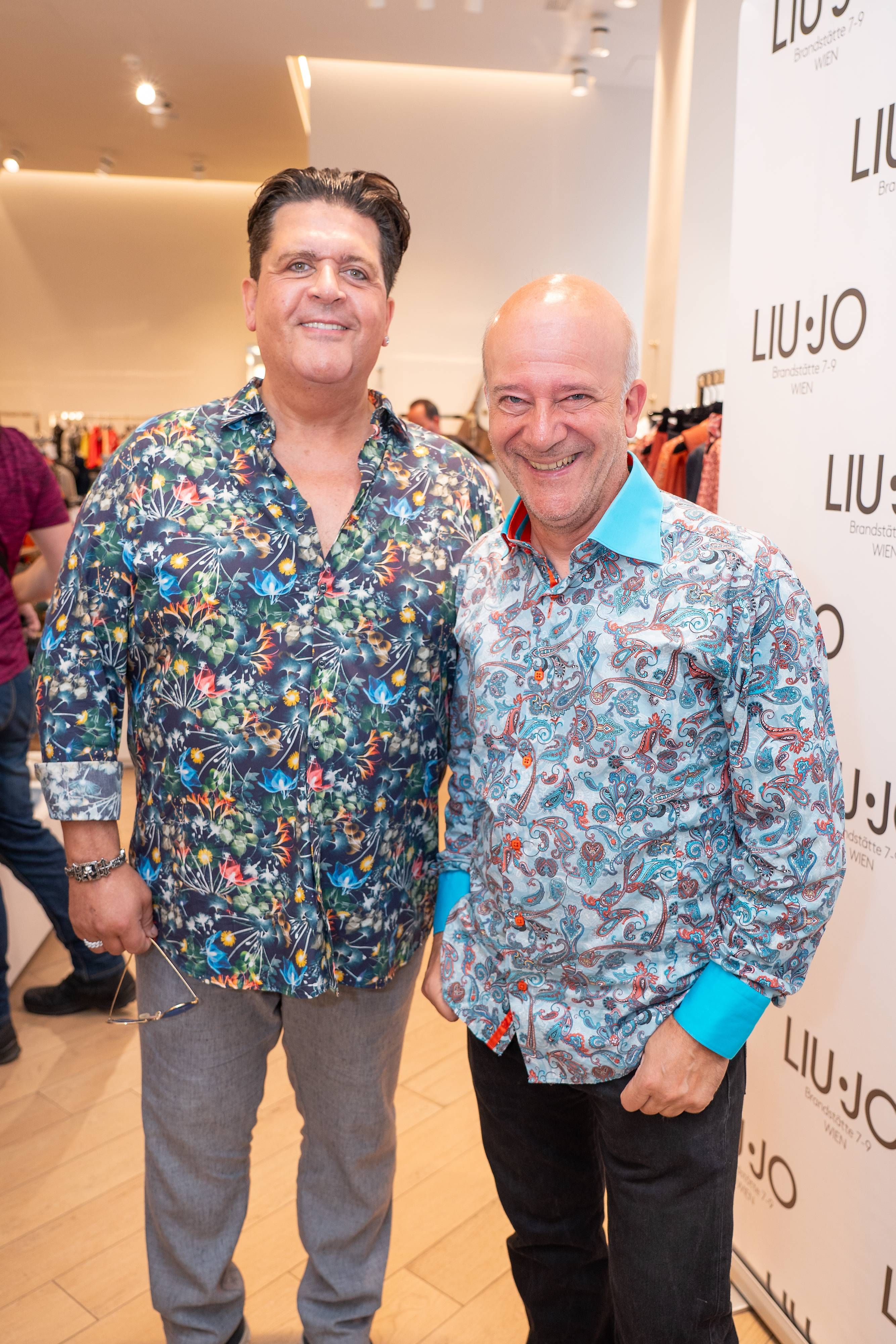 <strong>Tony Wegas</strong> mit <strong>Andy Lee Lang</strong> im Juni 2024.