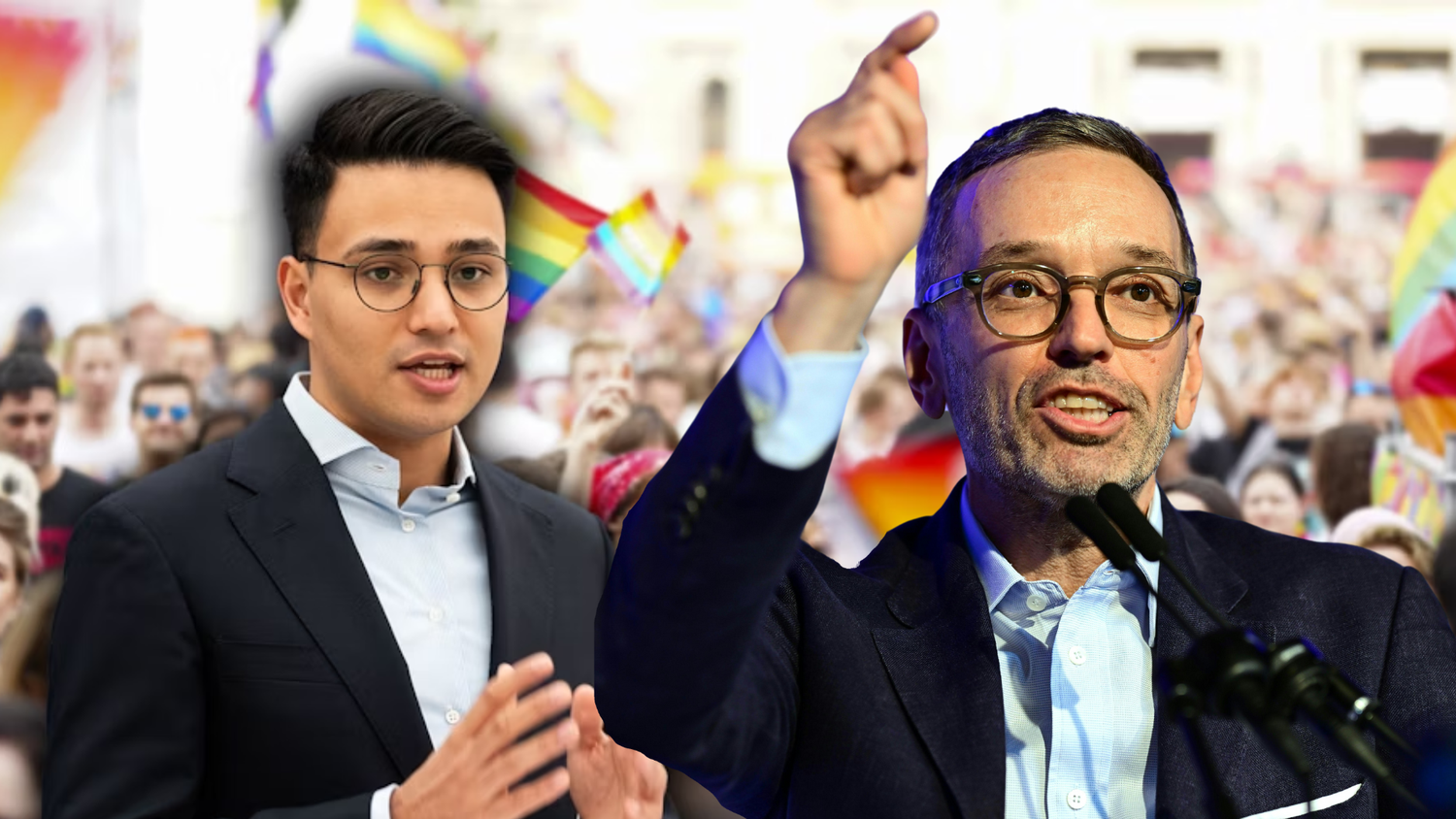 NEOS-Abgeordneter Yannick Shetty hält die Kickl-Aussagen zur Pride für 