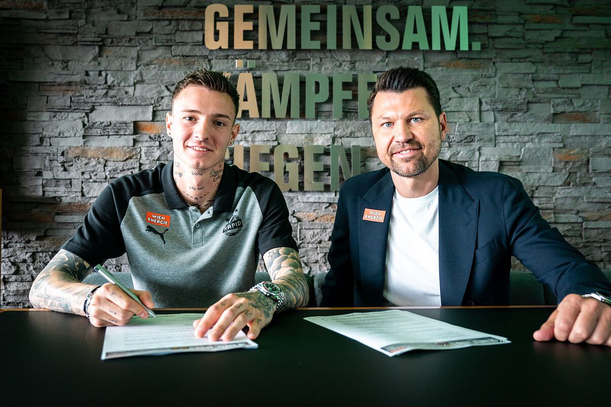 Bendeguz Bolla ist ein Rapidler