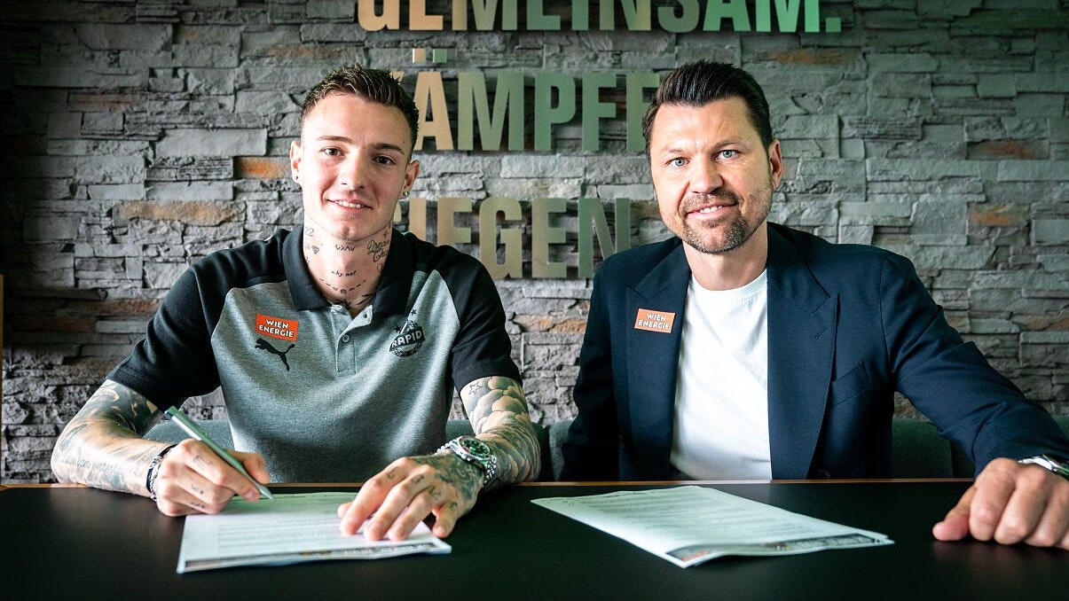 Bendeguz Bolla ist ein Rapidler