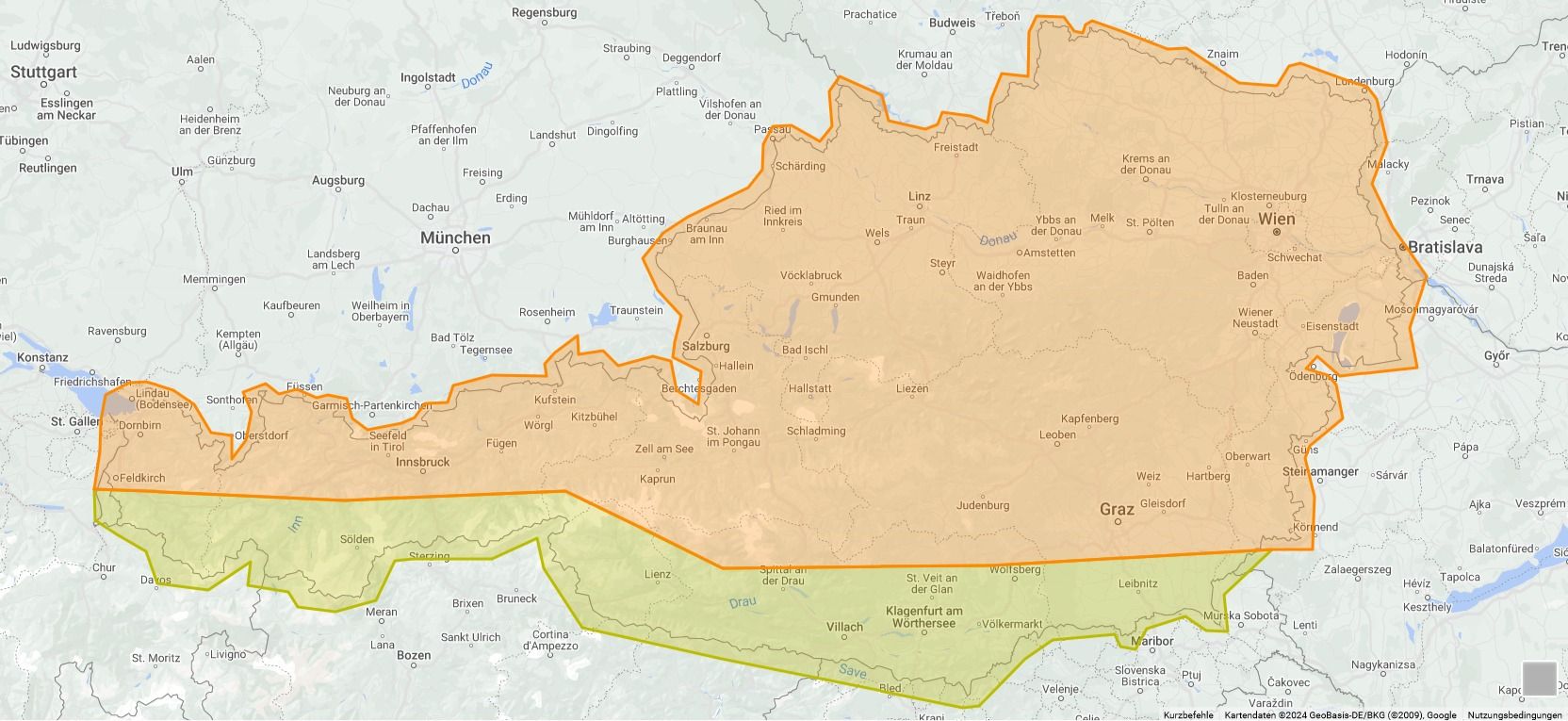 In weiten Teilen Österreichs ist am Samstag wieder mit kräftigen Gewittern zu rechnen.