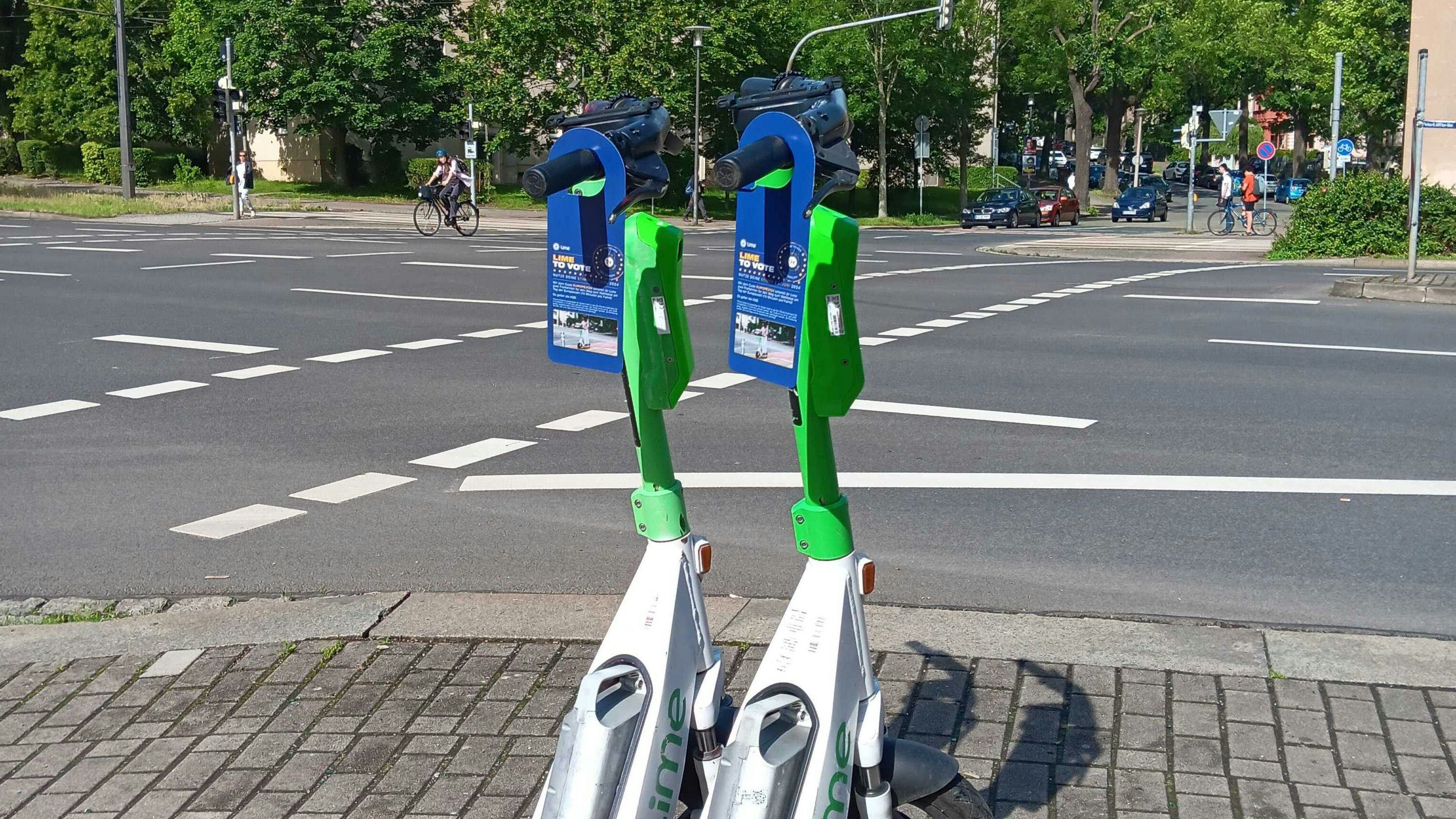 EU-Wahl - Lime bewegt seine Nutzer:innen zum Wählen.