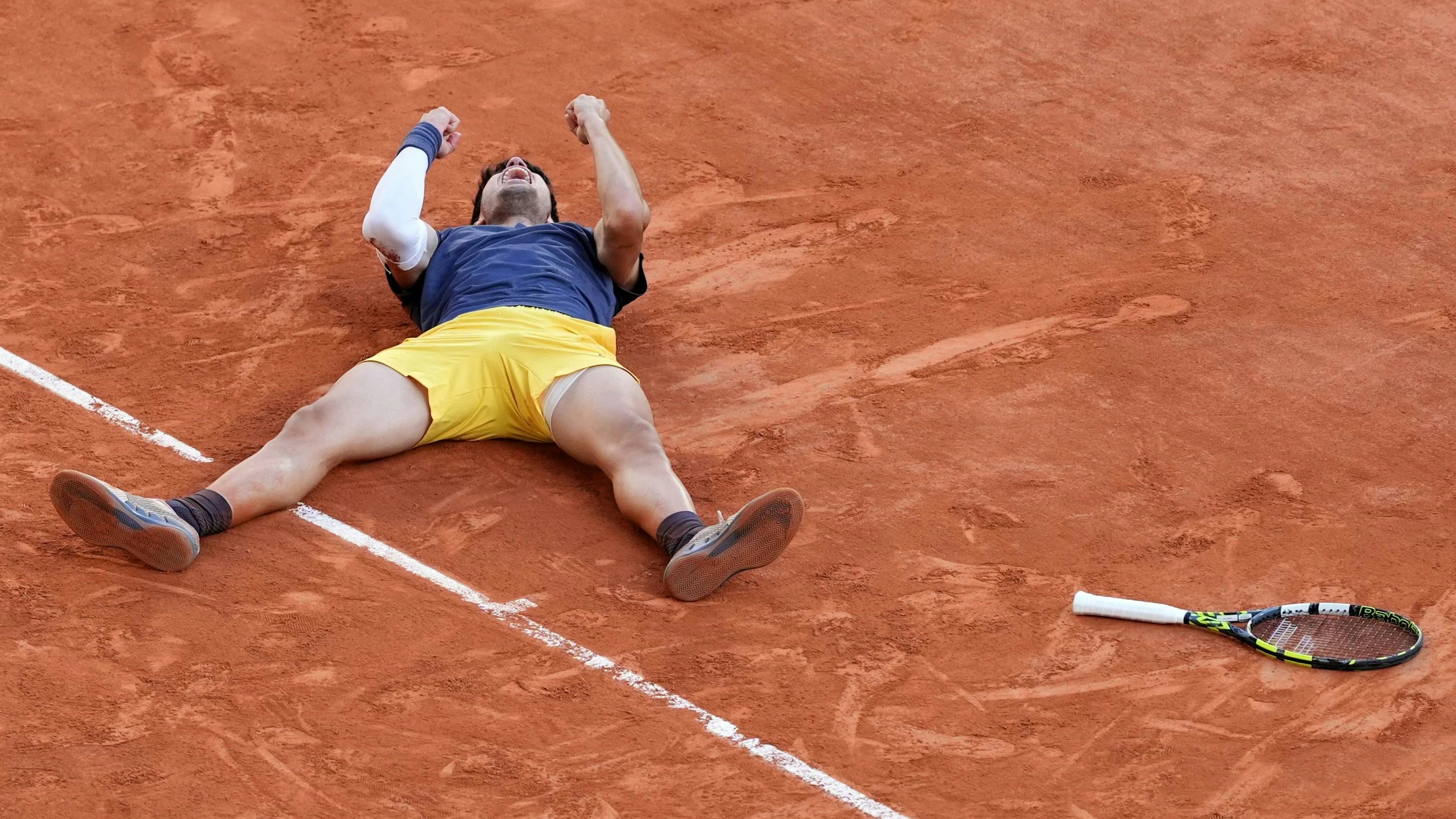 Carlos Alcaraz holte sich seinen dritten Grand Slam.