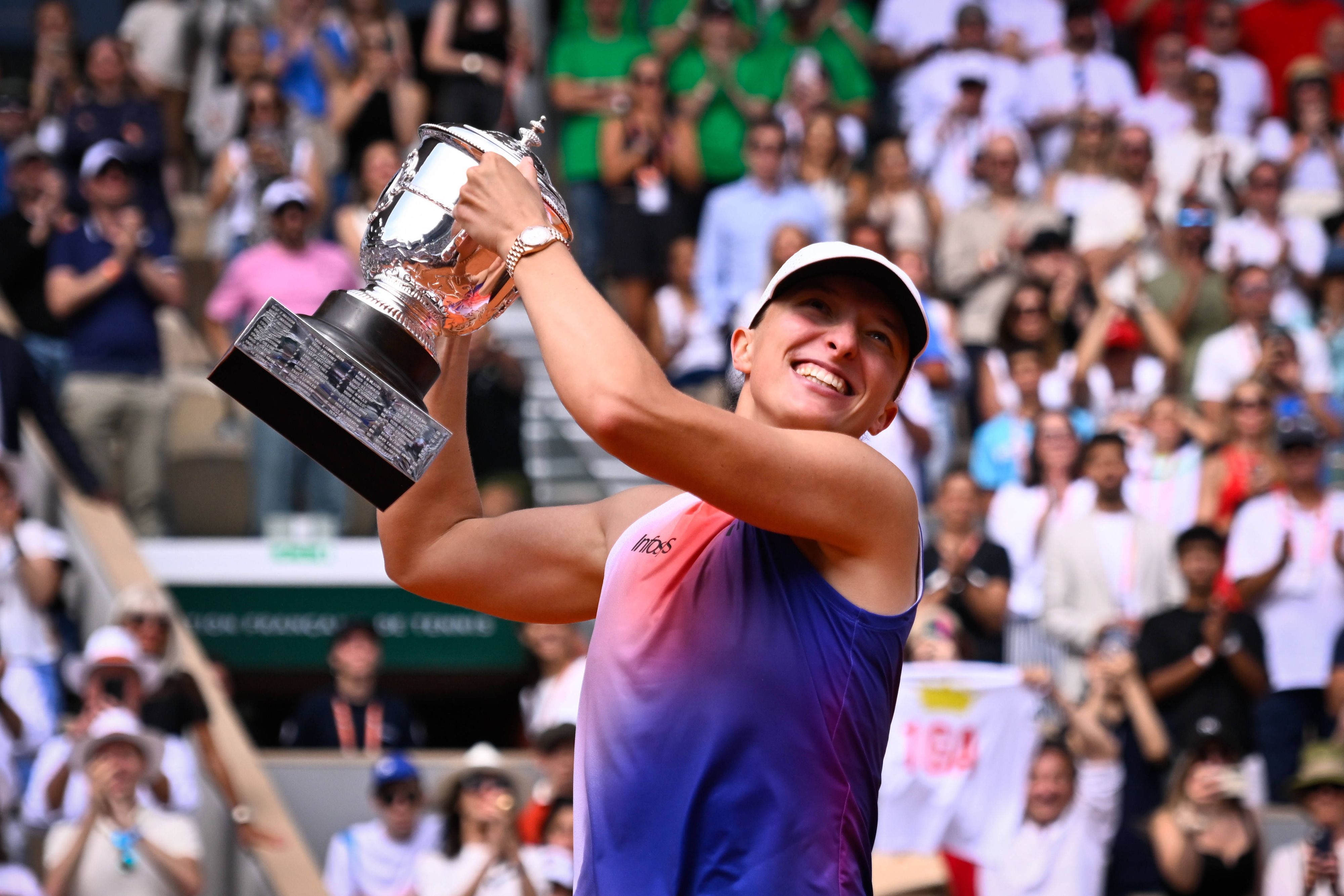 Iga Swiatek triumphiert in Paris.