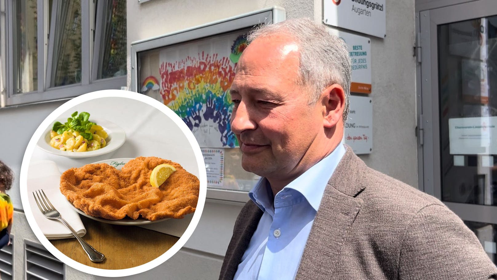 SP-Schieder wählt sich selbst, gönnt sich ein Schnitzel