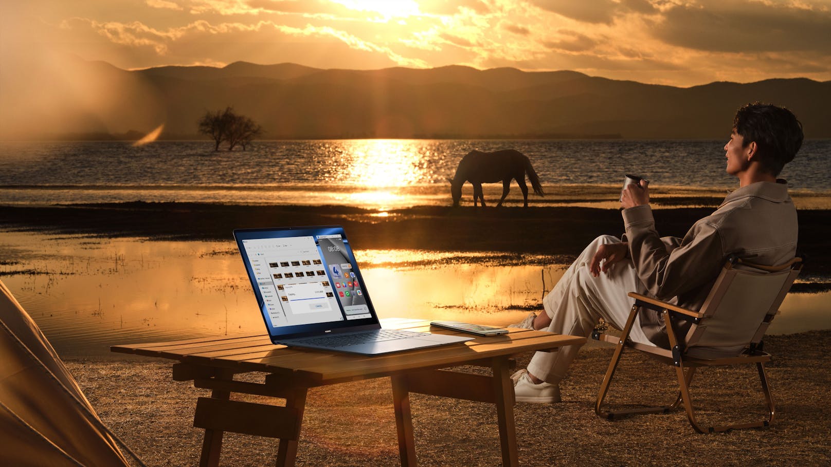 Huawei präsentiert neues Huawei MateBook X Pro.