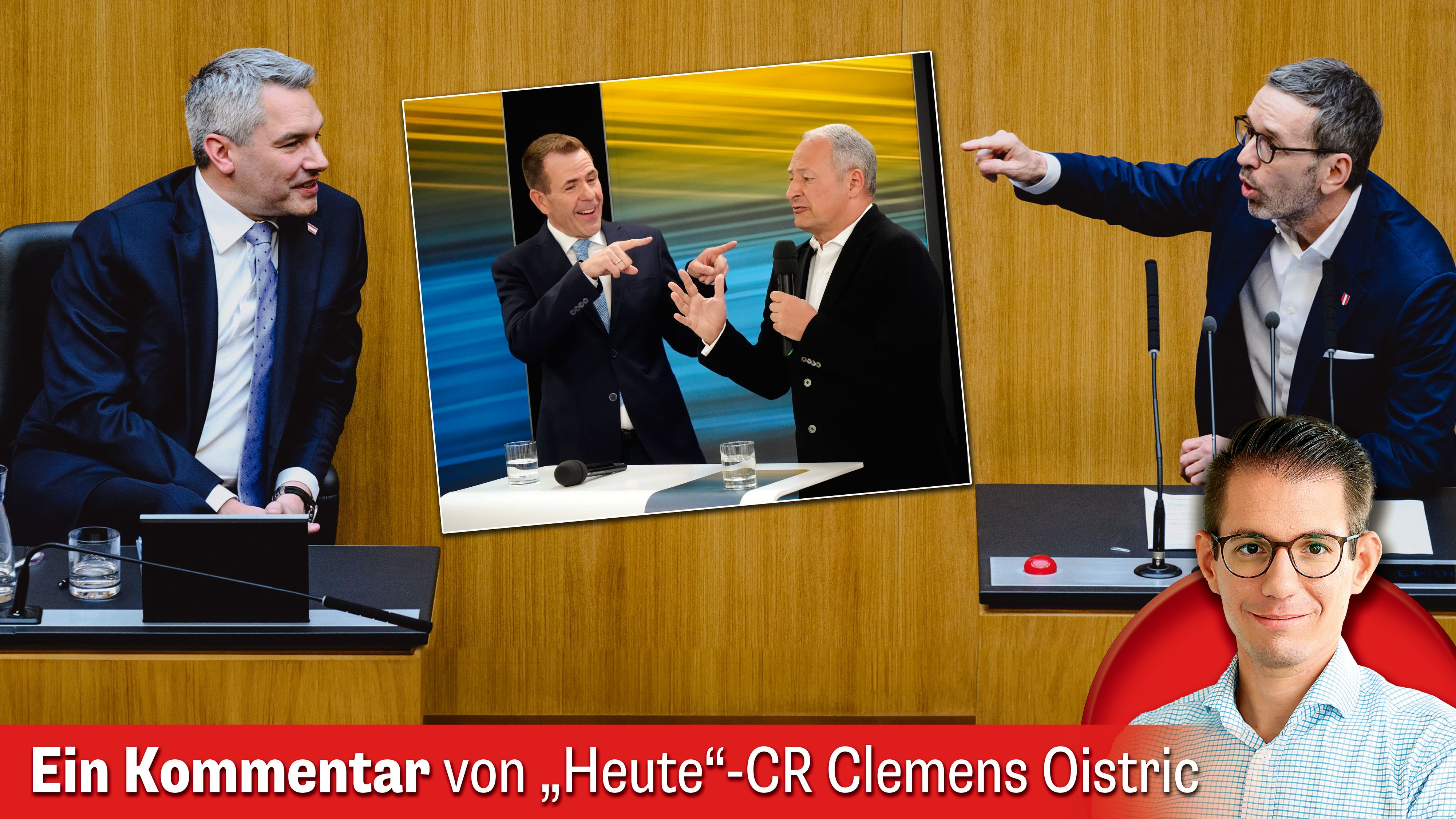 Heute.at - FPÖ siegt, aber ÖVP schöpft Hoffnung im Kanzler-Fight