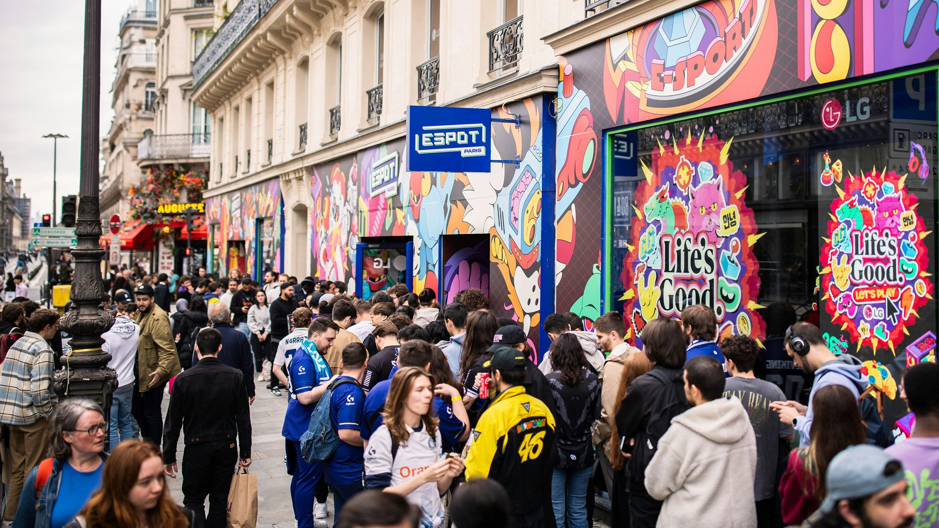 "Life’s Good, Let’s Play" – LG präsentiert die koreanische Kultur der Jugend von Paris.