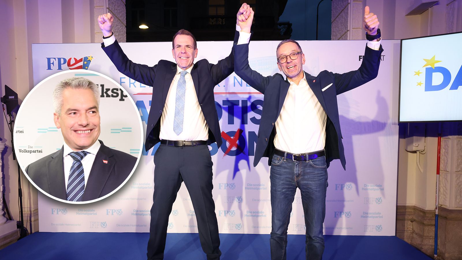 Die ÖVP von Karl Nehammer kam viel näher an die FPÖ heran als ursprünglich angenommen. Meinungsforscher sehen das anders.