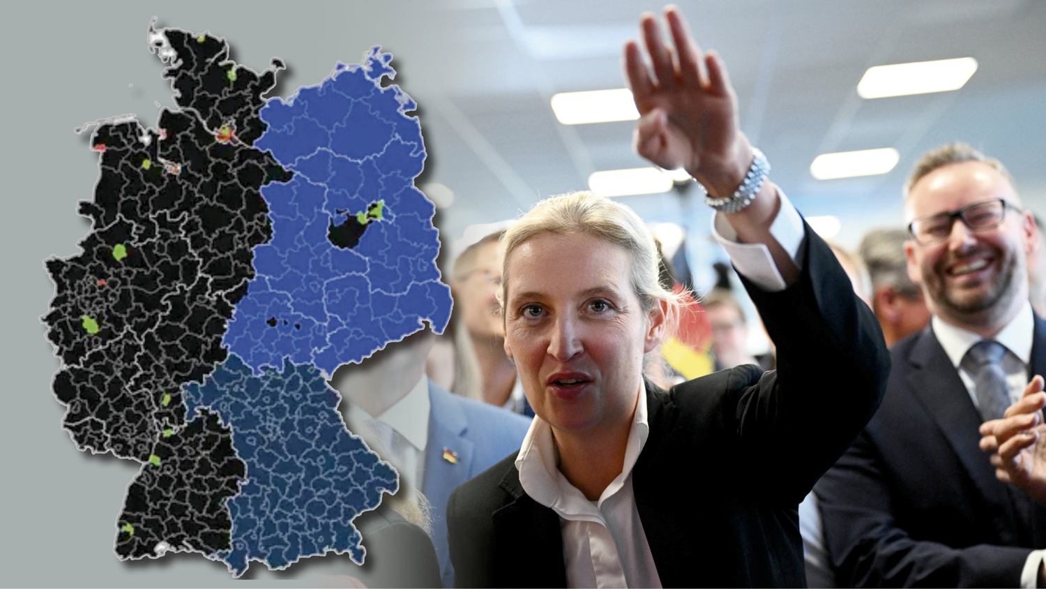 Heute.at - AfD legt zu – so zweigeteilt ist jetzt Deutschland