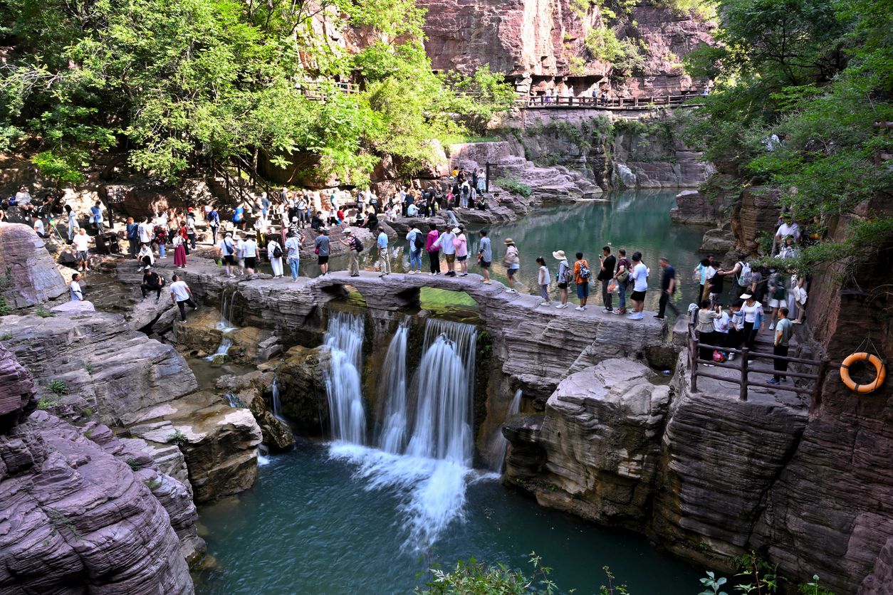 Blick in den Yuntai-Nationalpark (Archivfoto)