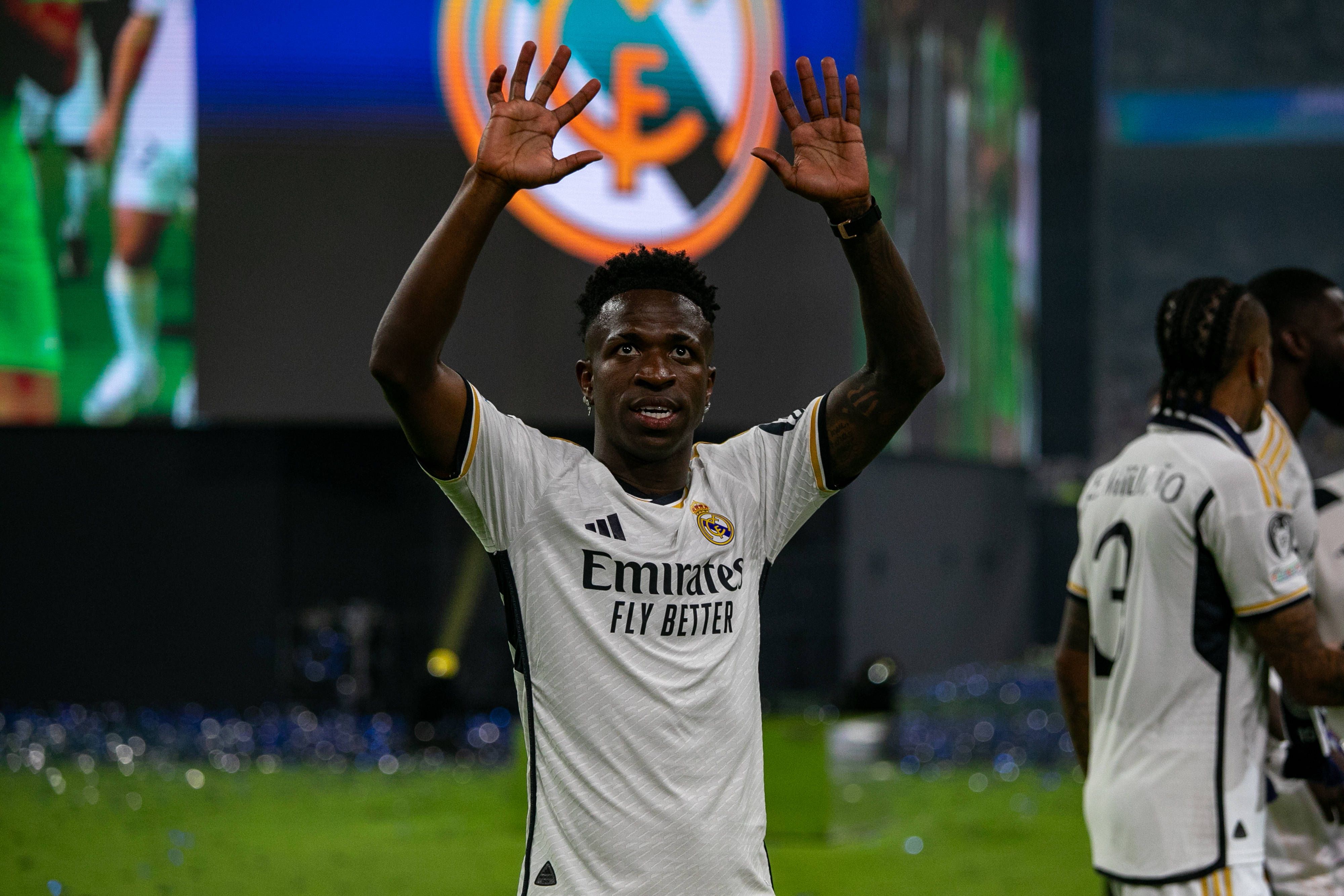 Real-Star Vinicius Junior wurde immer wieder während Spielen rassistisch beleidigt.