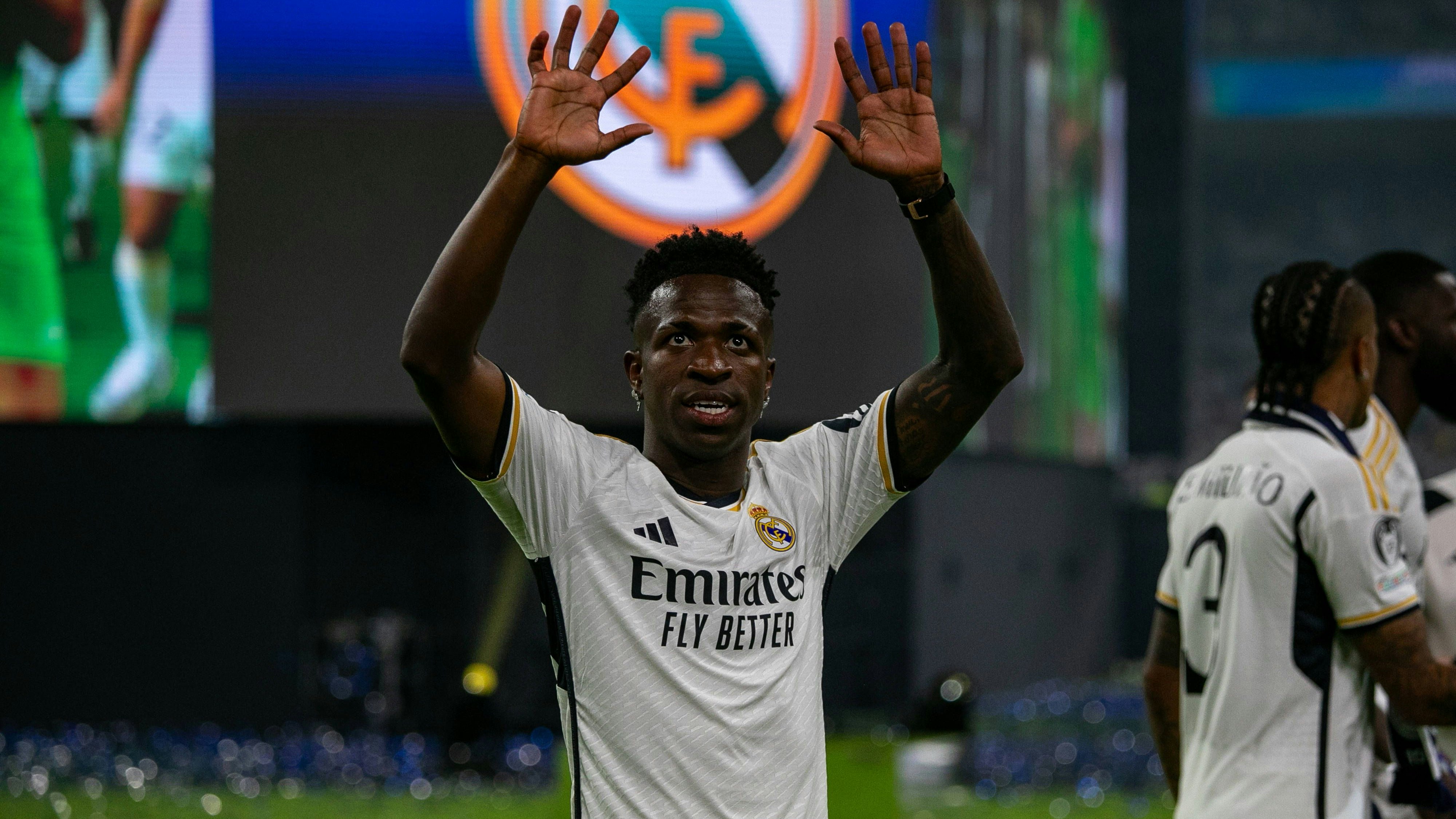 Real-Star Vinicius Junior wurde immer wieder während Spielen rassistisch beleidigt.