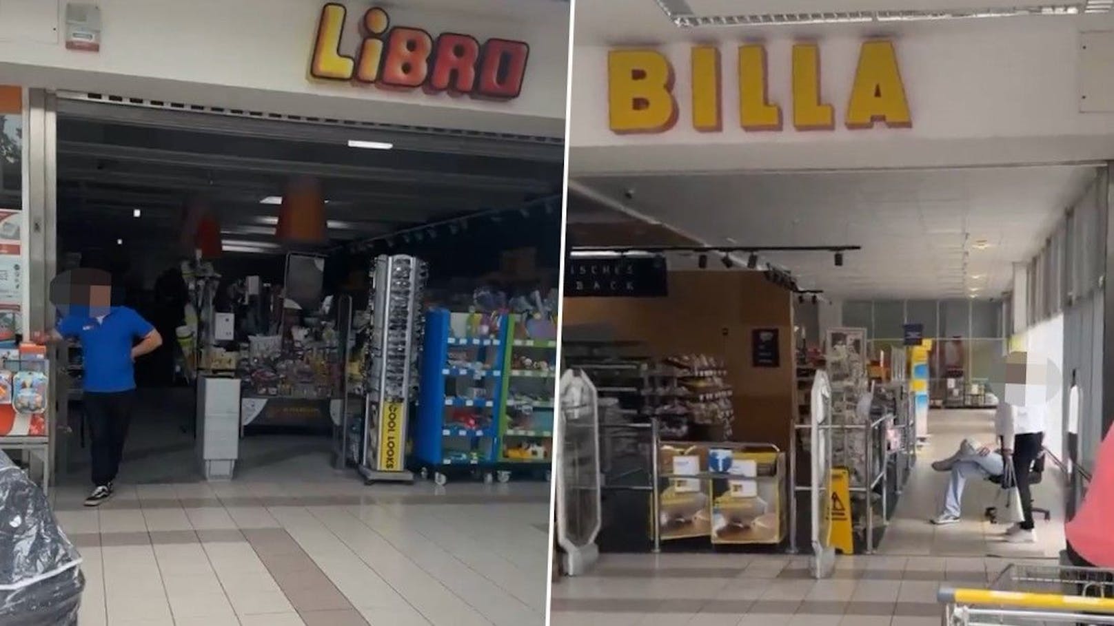 Wiener Supermärkte plötzlich mittags ohne Strom