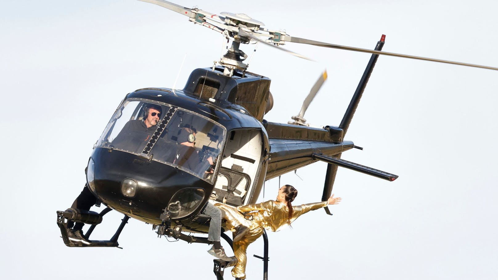 Kurz vor Finale: Hubschraubereinsatz bei GNTM