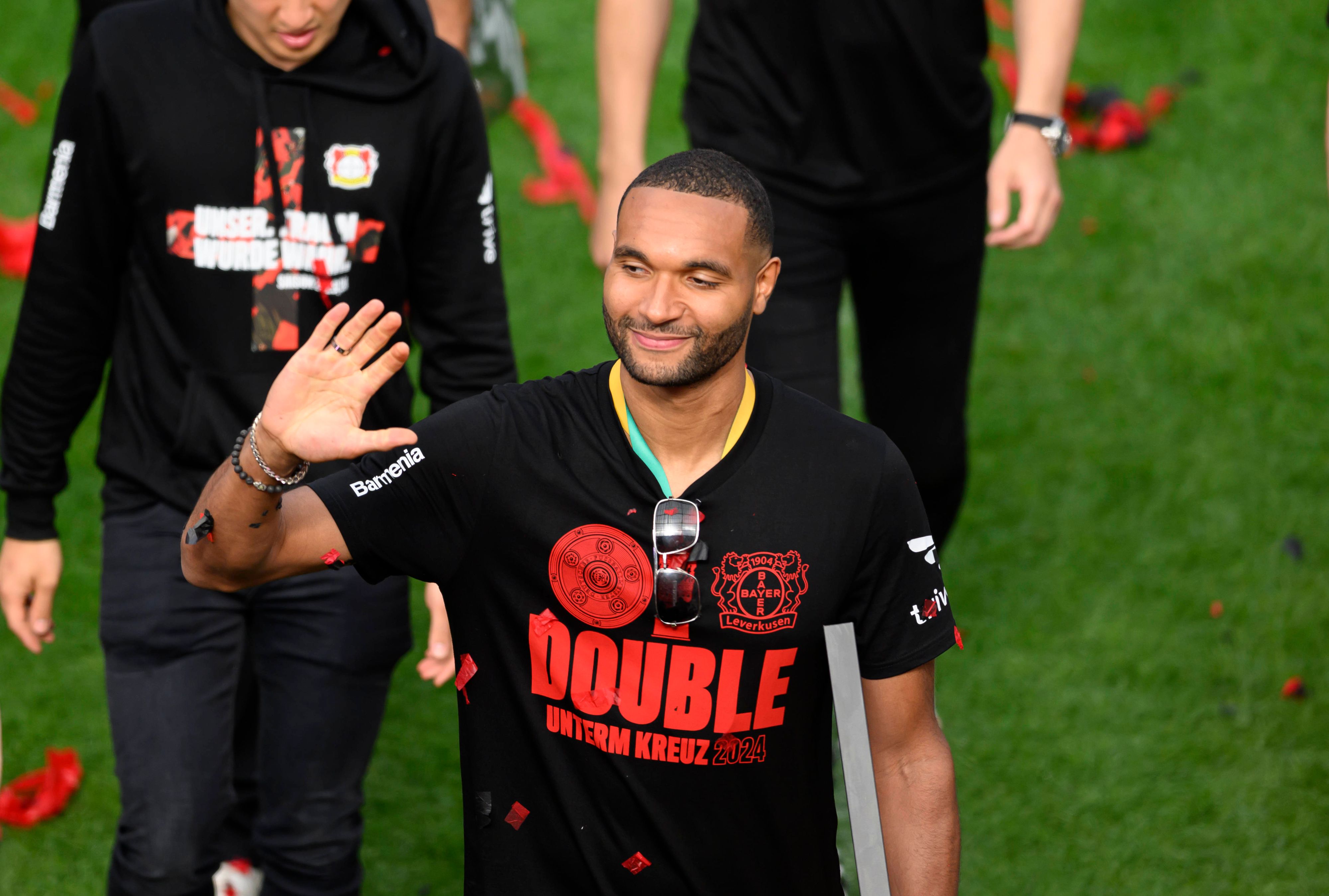 Mit Bayer Leverkusen gewann Jonathan Tah das Double.