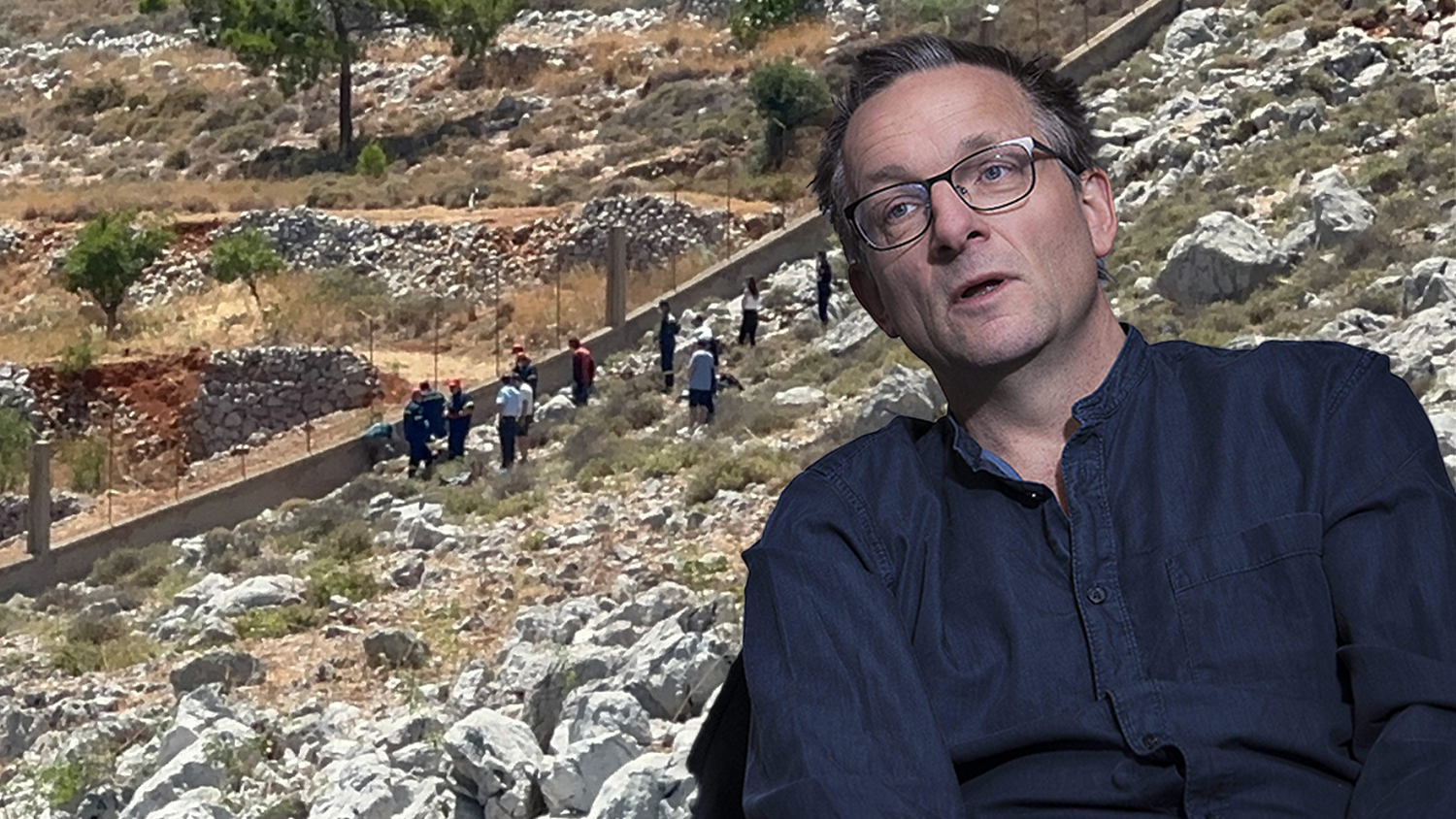 Seine Leiche wurde 20 Meter vom Strand von Agia Marina entdeckt.