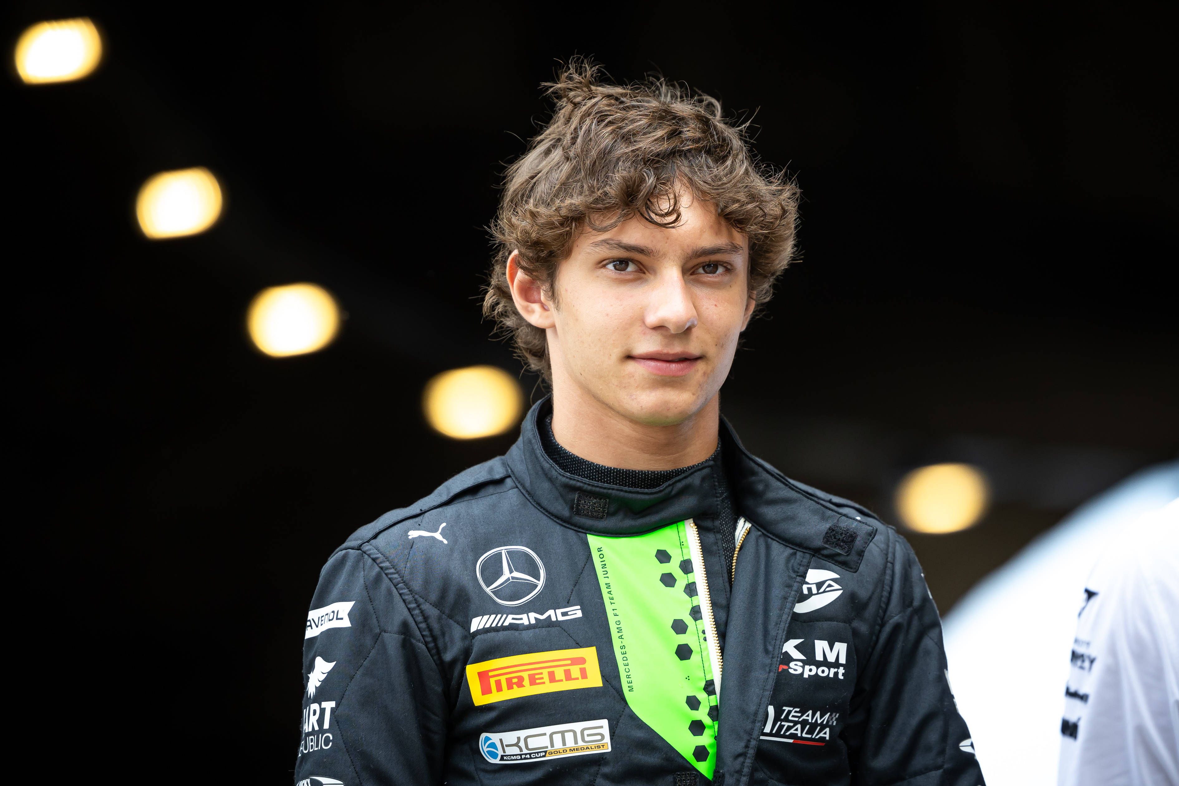 Kimi Antonelli nimmt ab der nächsten Saison im Cockpit von Mercedes Platz. 