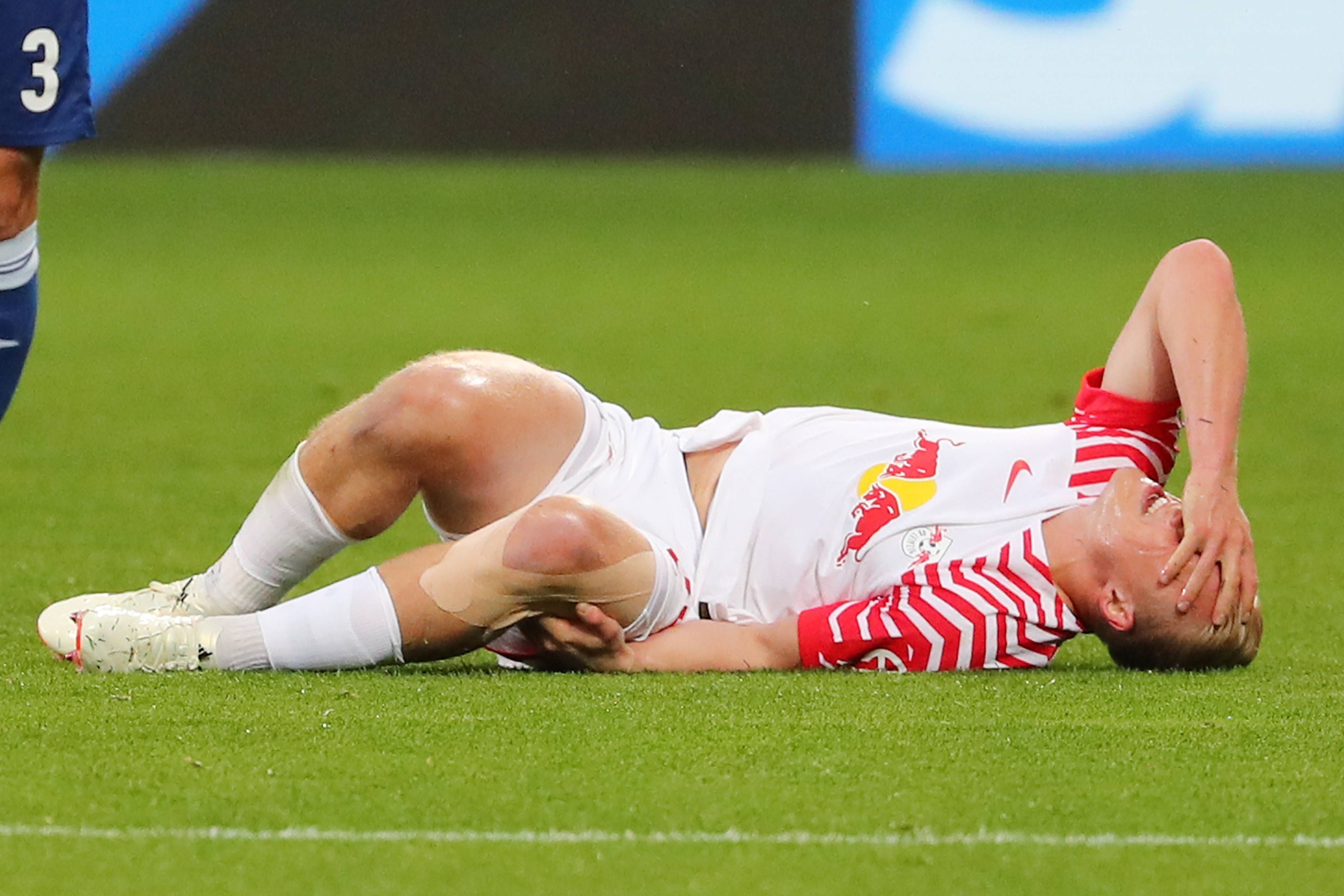 Xaver Schlager zog sich kurz vor der EURO gegen Hoffenheim einen Kreuzbandriss zu.