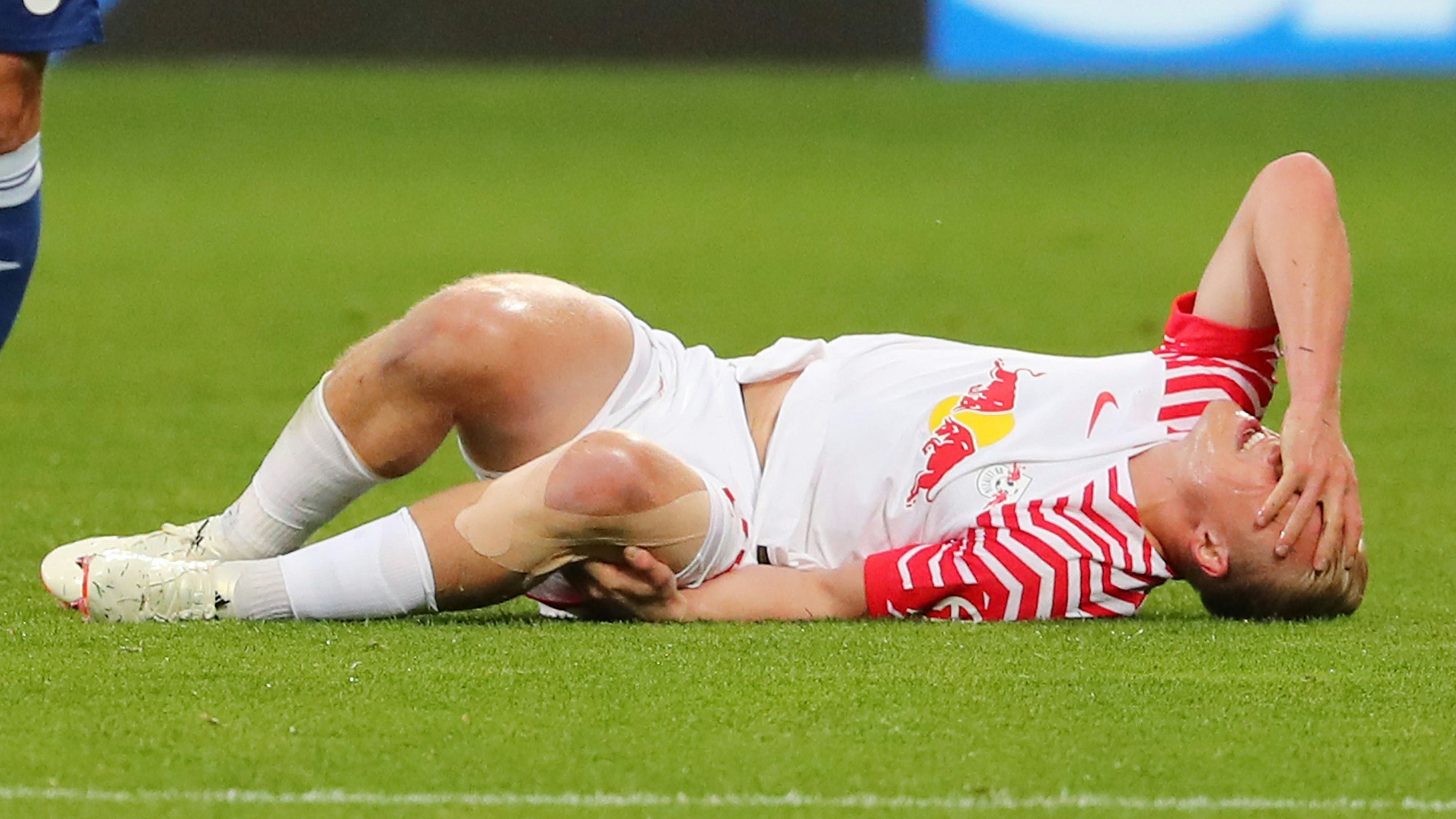 Xaver Schlager zog sich kurz vor der EURO gegen Hoffenheim einen Kreuzbandriss zu.