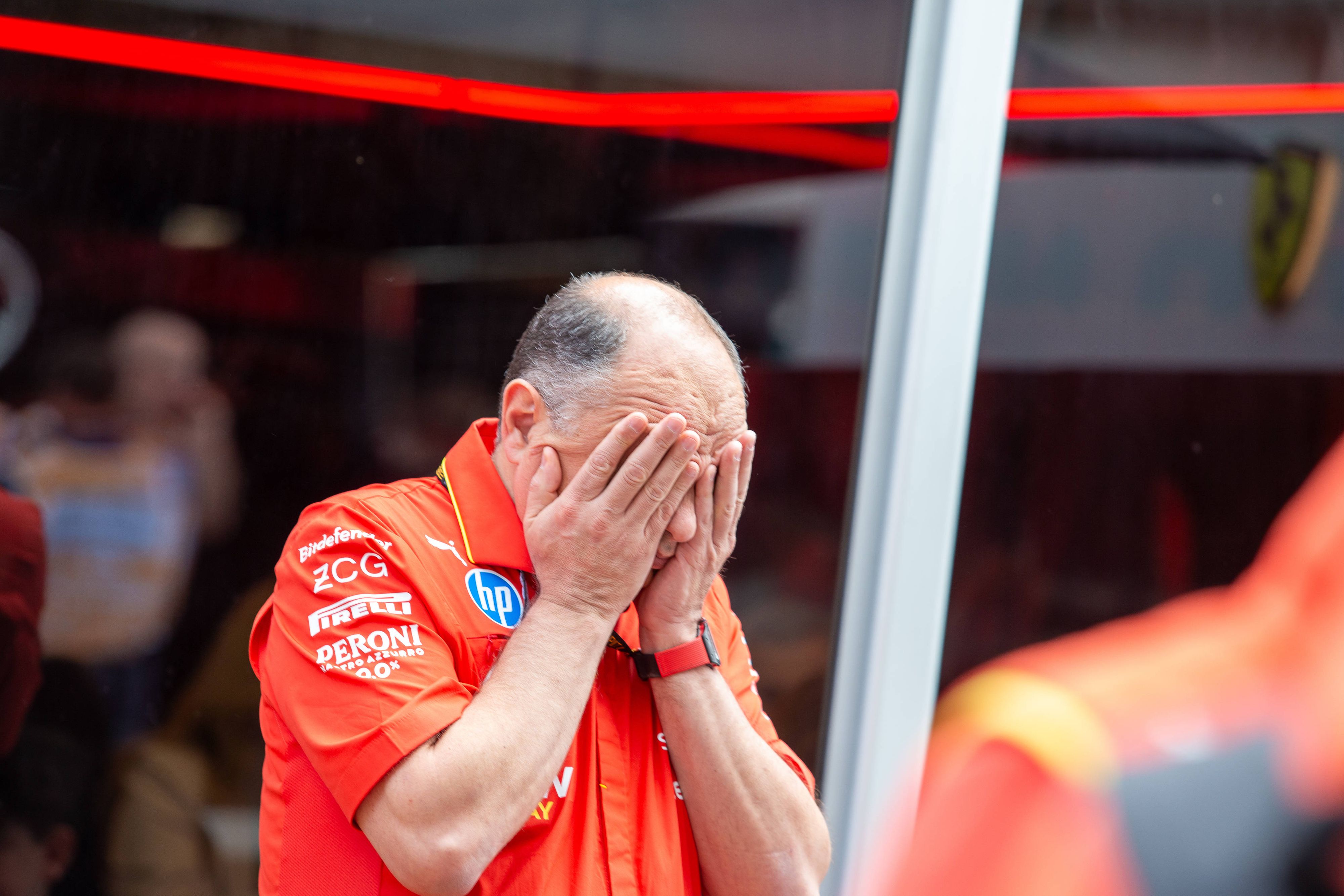Ferrari-Teamchef Frederic Vasseur. 