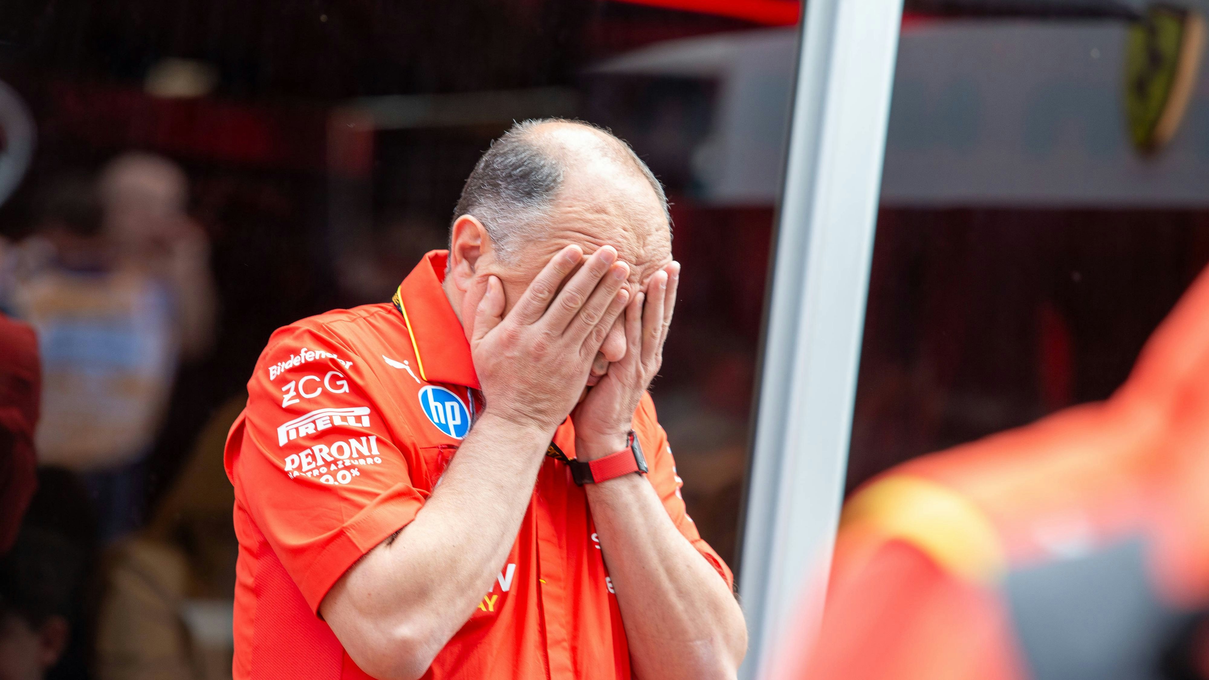 Ferrari-Teamchef Frederic Vasseur. 