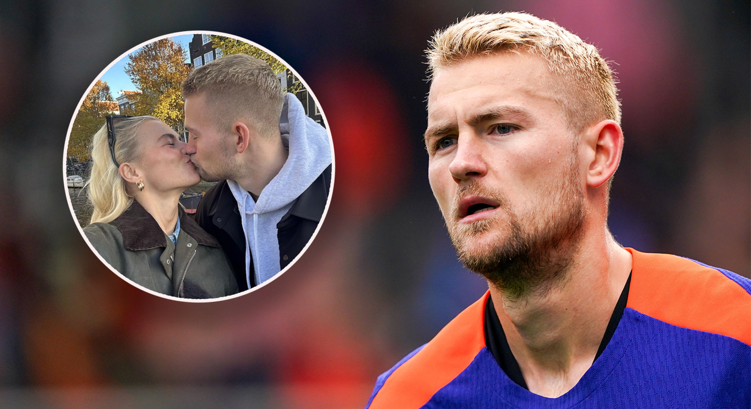 Matthijs de Ligt hat seine Annekee Molenaar noch vor der Europameisterschaft geheiratet. 