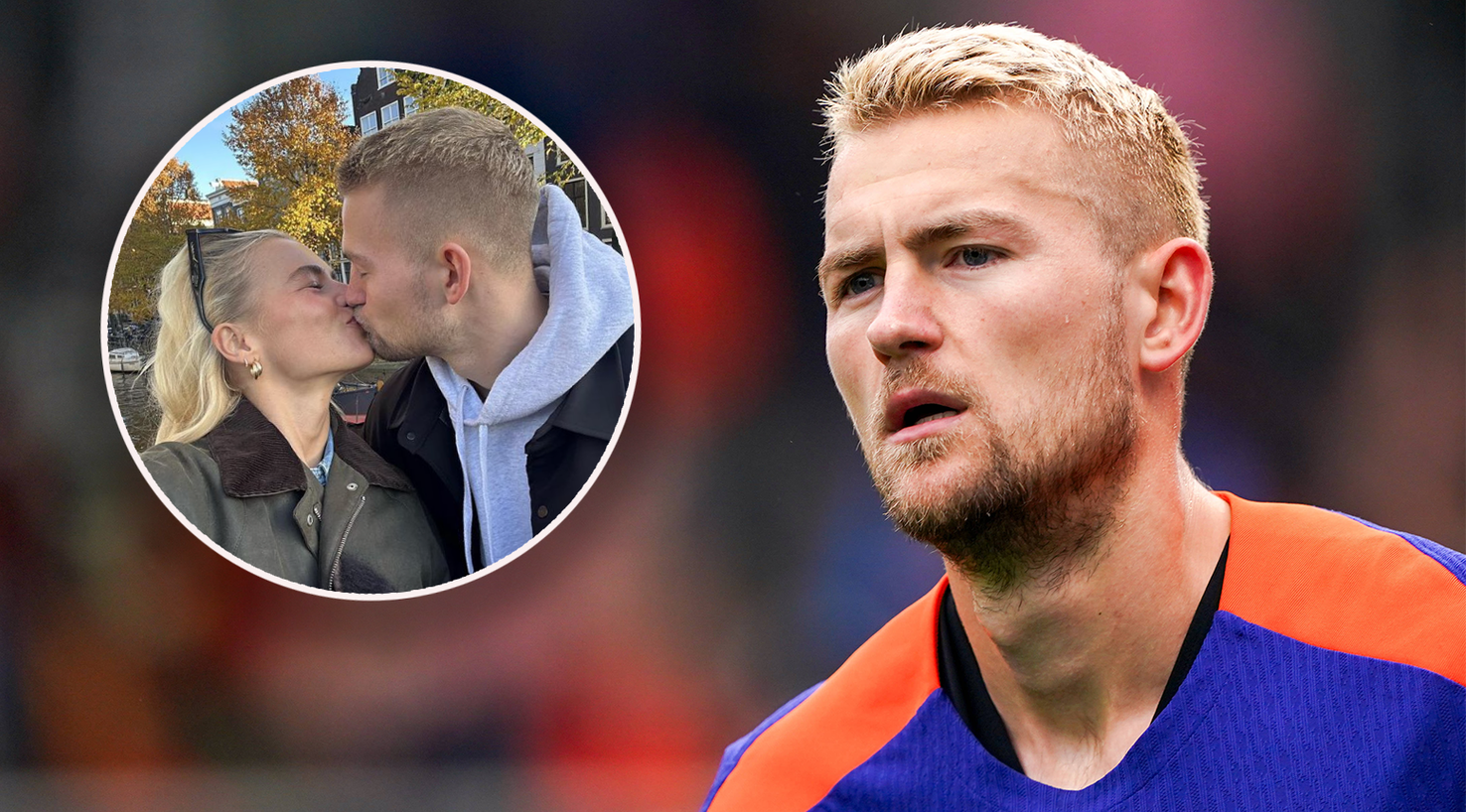 Matthijs de Ligt hat seine Annekee Molenaar noch vor der Europameisterschaft geheiratet. 