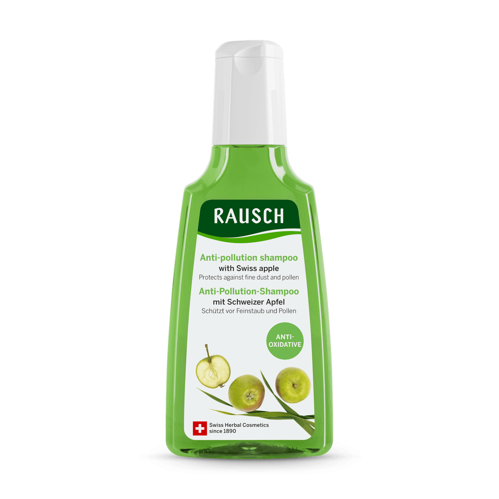 Anti-Pollution-Shampoo mit Schweizer Apfel