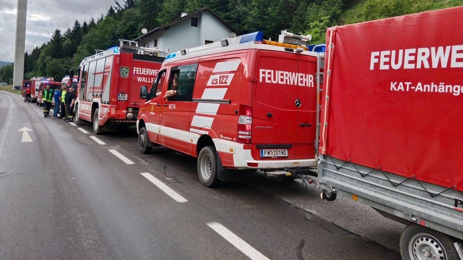 Am Wochenende, 8. und 9. Juni 2024, gab es alleine im Burgenland rund 1.800 Feuerwehr-Einsätze.