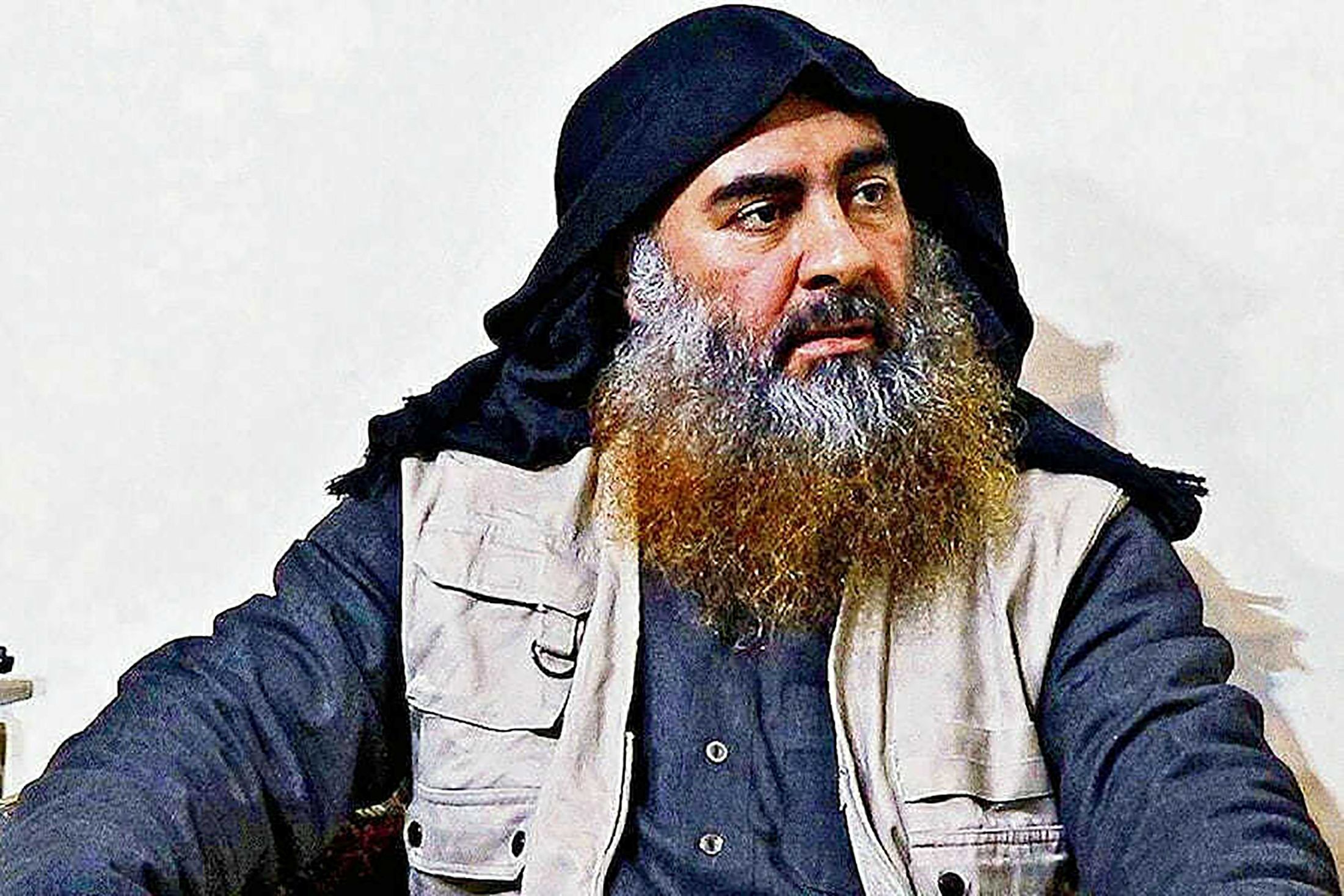 Der verstorbene Anführer des Islamischen Staates, Abu Bakr al-Baghdadi, ist auf einem Bild zu sehen, das vom US-Verteidigungsministerium veröffentlicht wurde. (Archivbild)