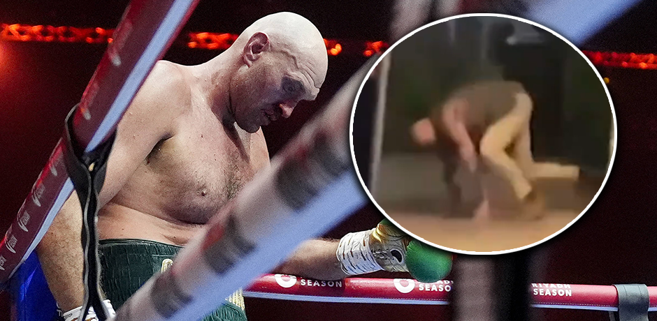 Tyson Fury landete auf der Straße