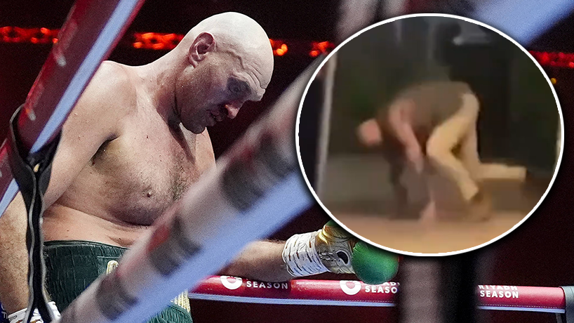 Tyson Fury landete auf der Straße