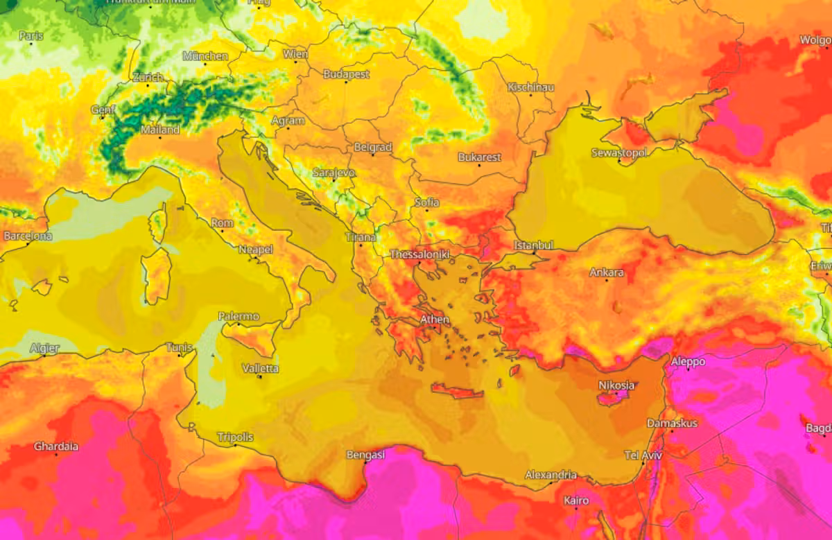 Südosteuropa kämpft derzeit mit sehr hohen Temperaturen.
