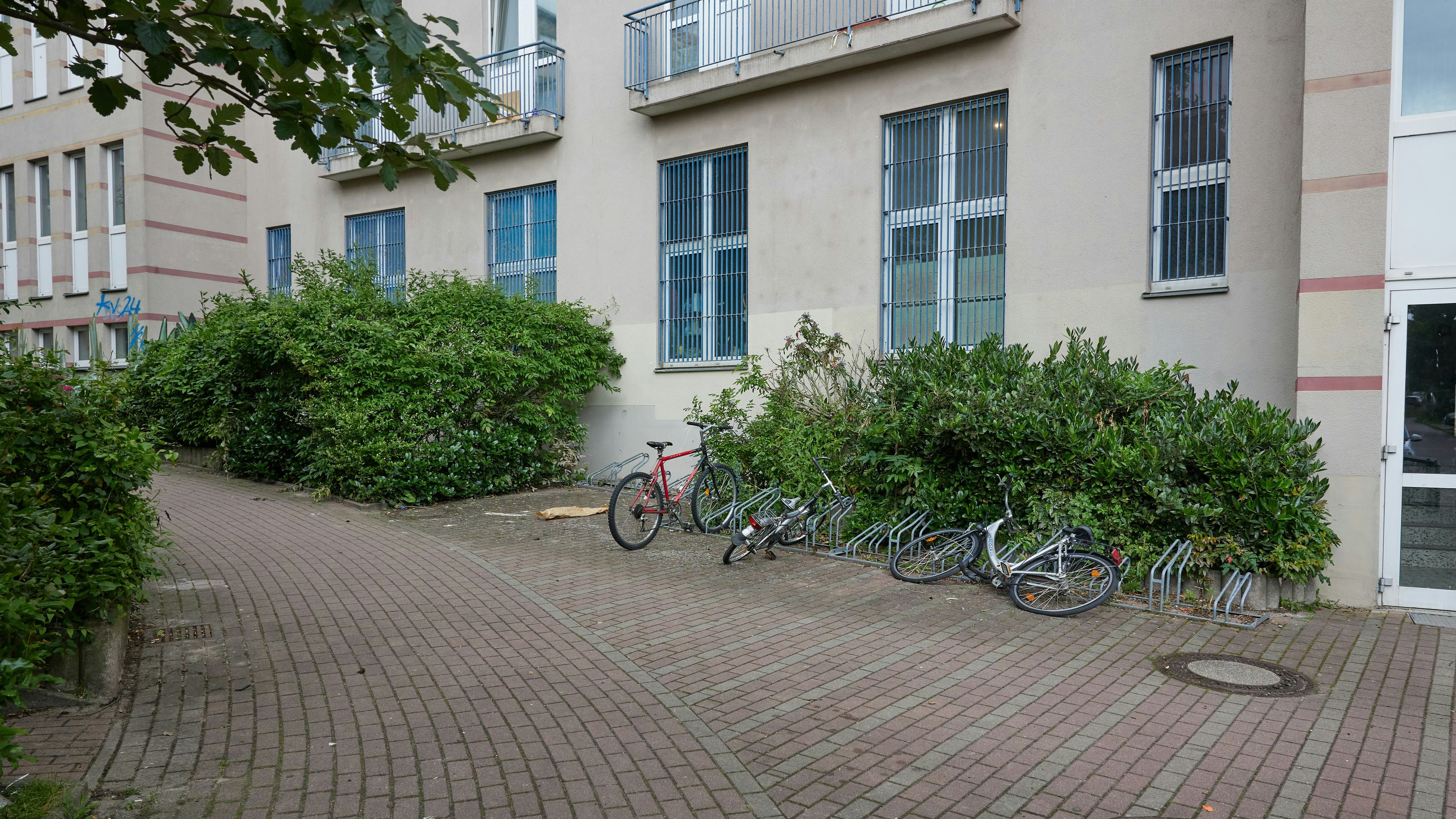 In Berlin ist ein kleines Mädchen schwer verletzt in einer Katzenbox vor einem Haus gefunden worden.