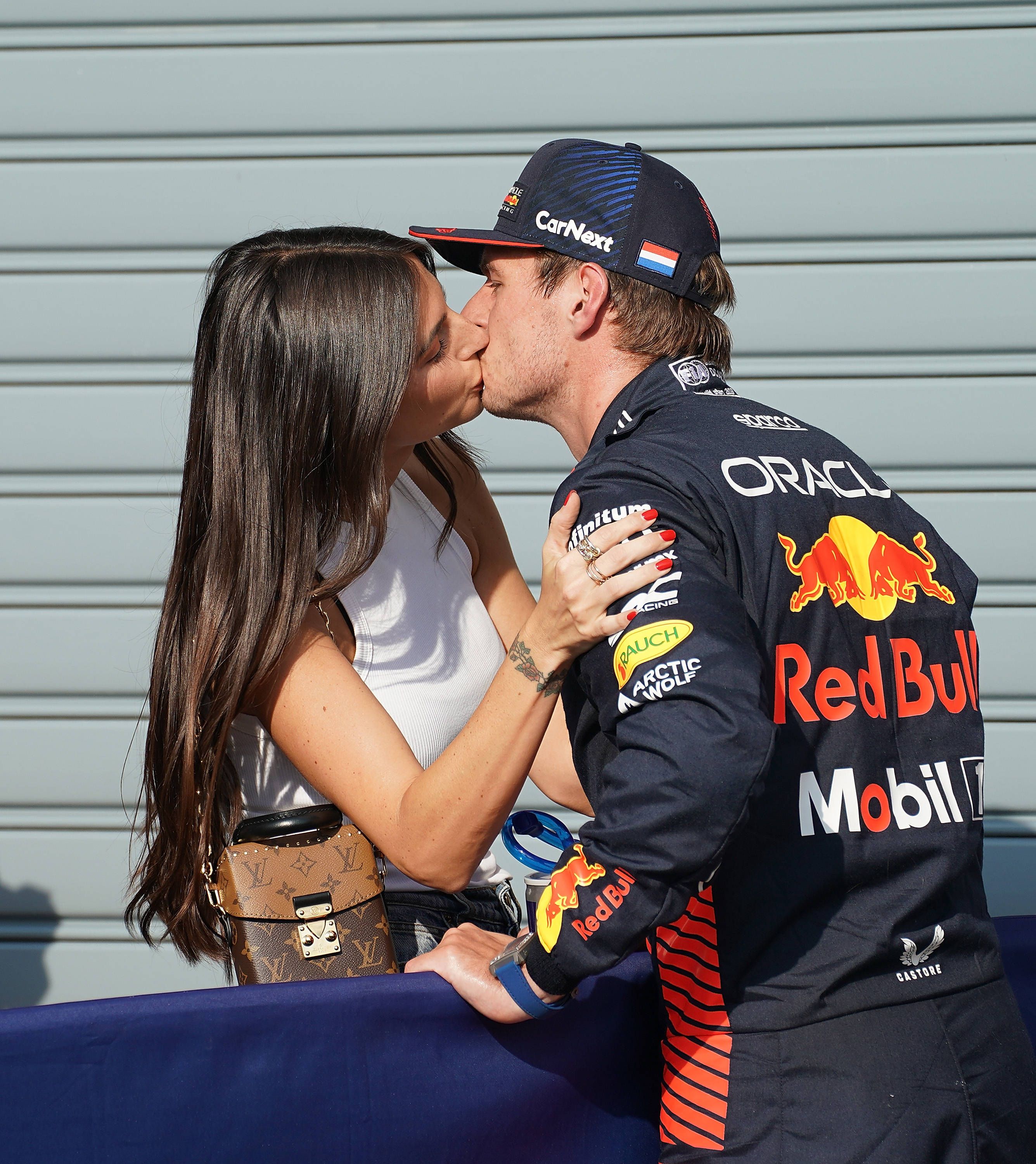 Formel-1-Star Max Verstappen und seine Partnerin Kelly Piquet. 