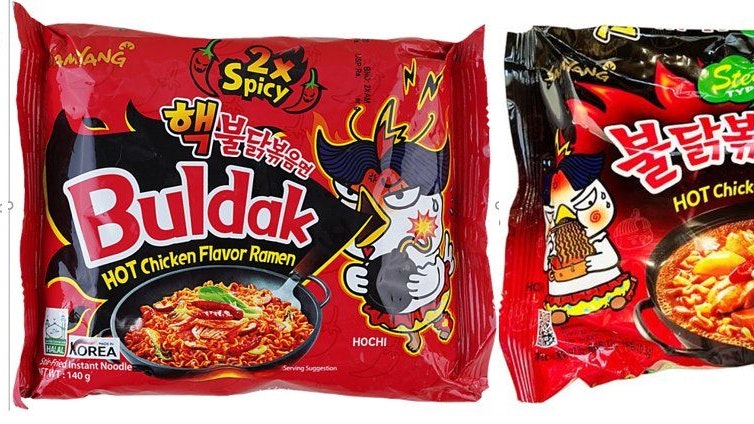 Diese Nudeln des südkoreanischen Herstellers Samyang müssen in Dänemark aus dem Verkauf genommen werden.