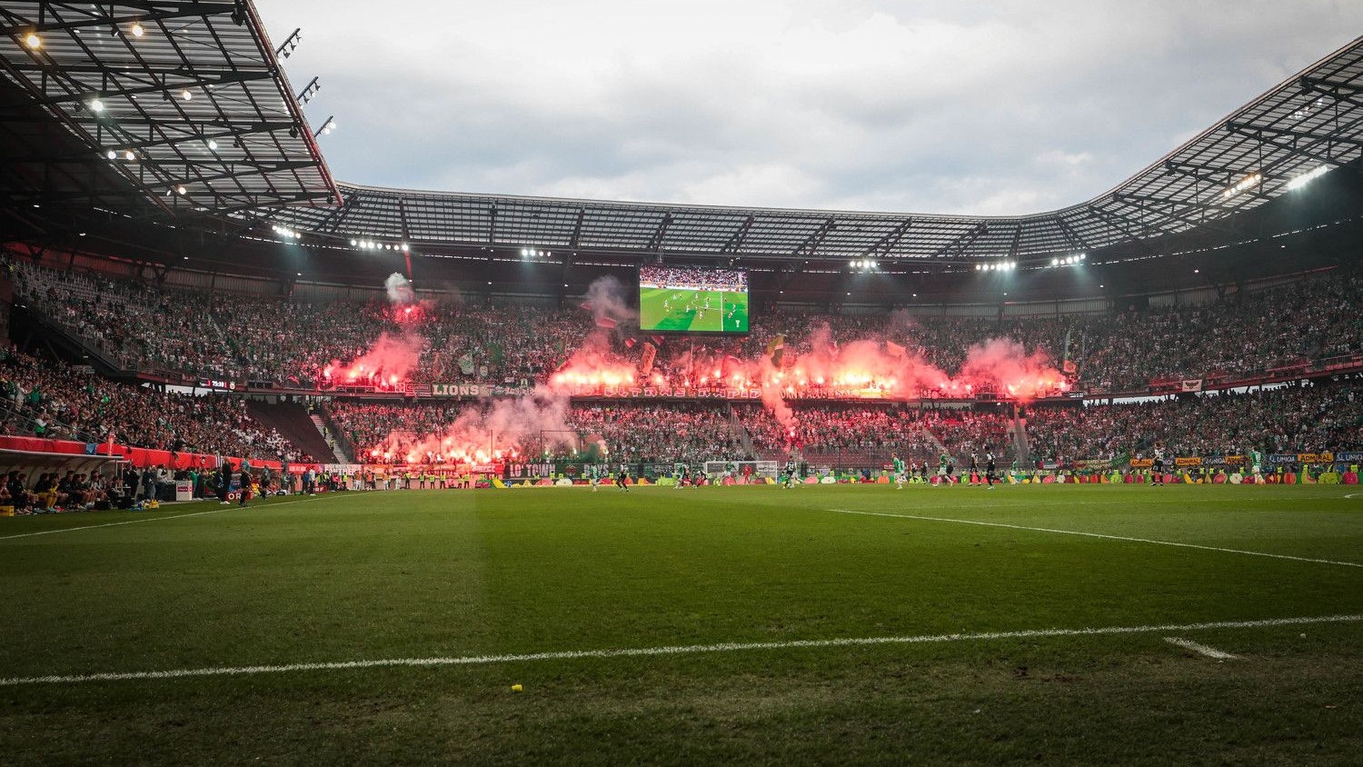 Rapid erhielt wegen Fehlverhalten der eigenen Fans einen Punkteabzug aufgebrummt. 