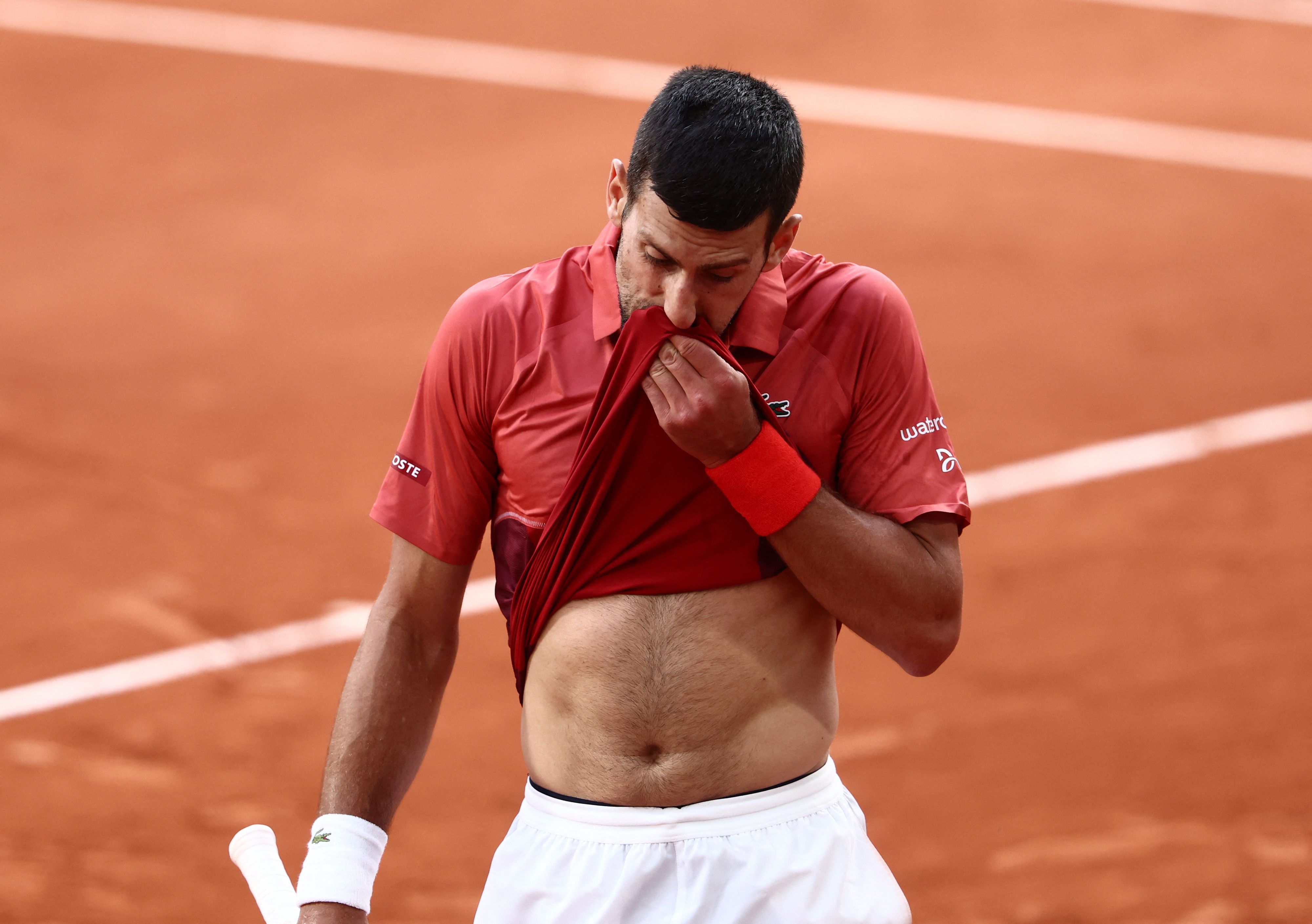 Tennis-Star Novak Djokovic. 