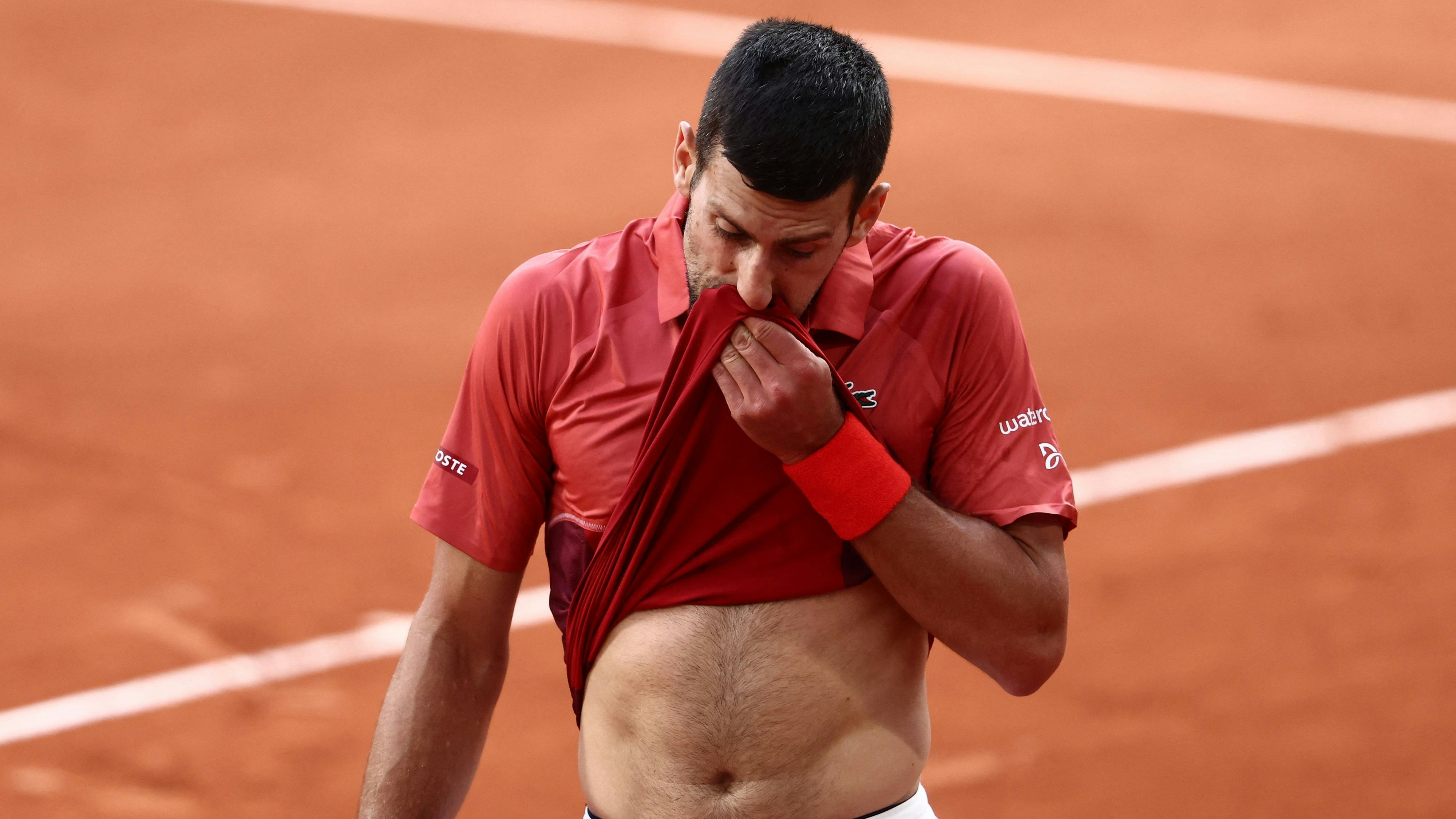 Tennis-Star Novak Djokovic. 