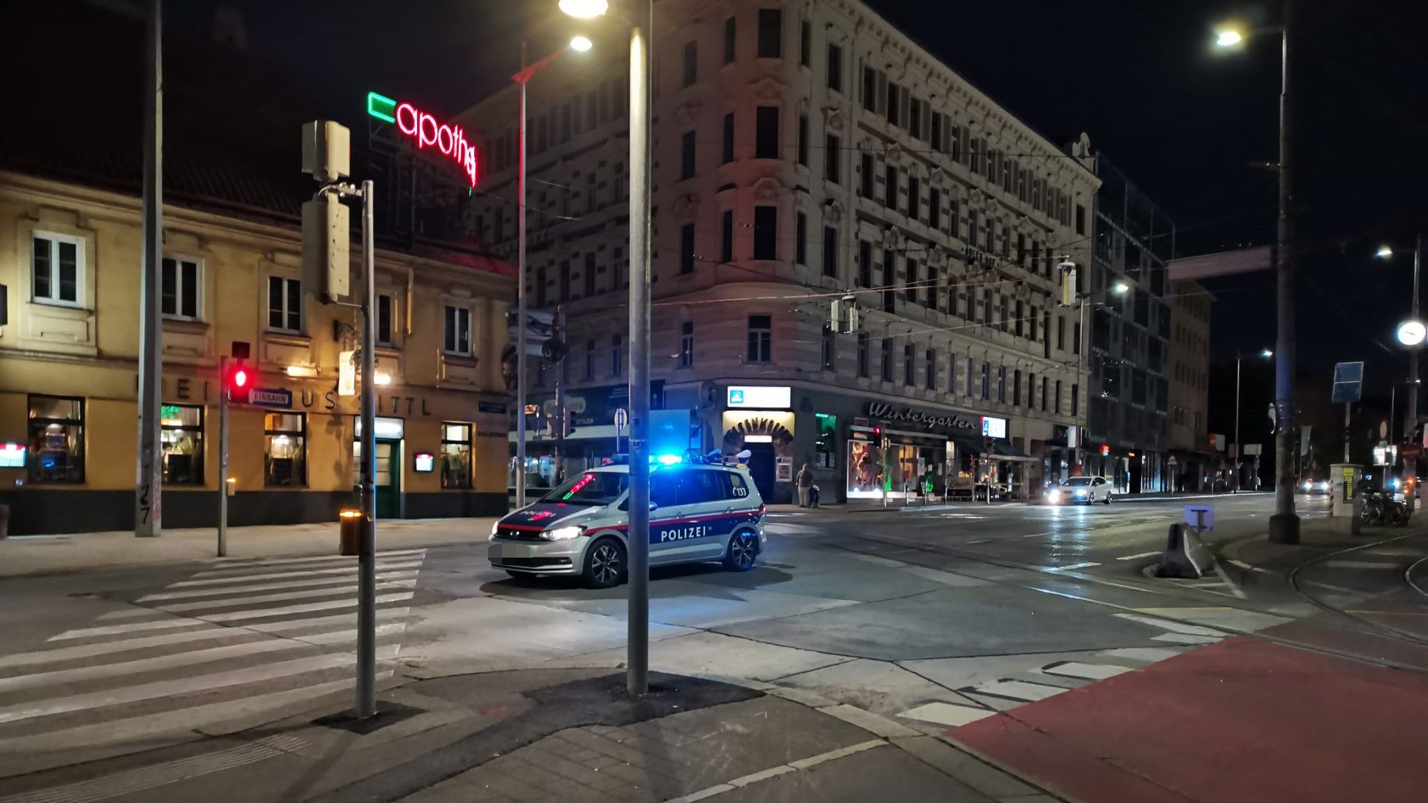 Polizeieinsatz in Wien (Symbolfoto)