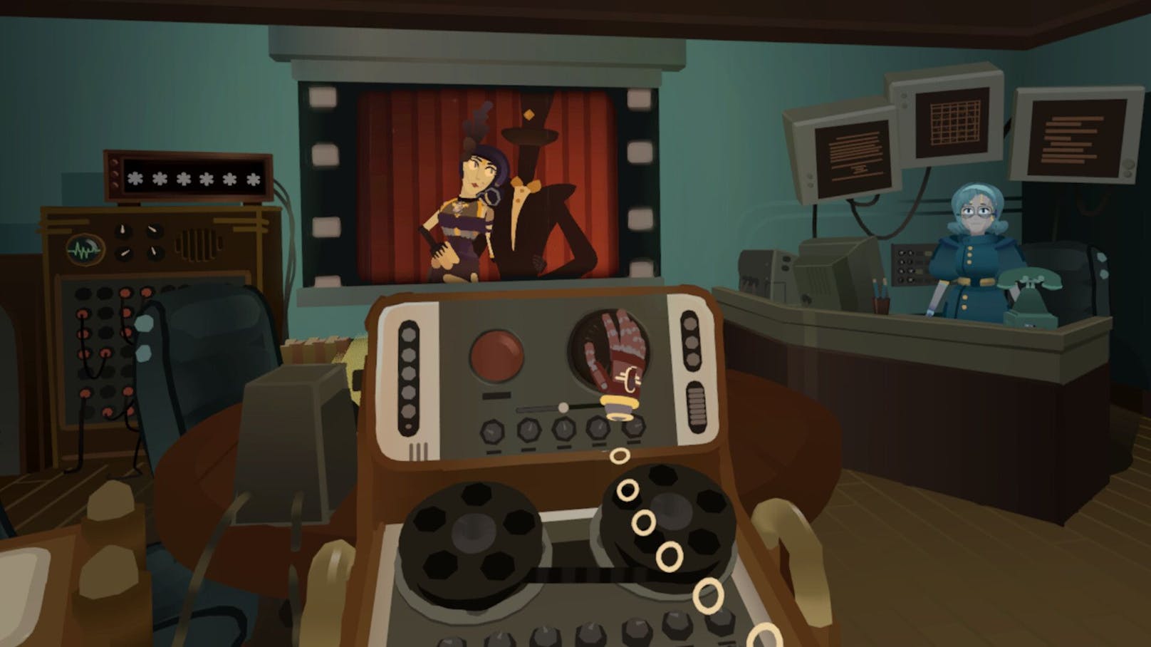 Sich selbst bezeichnet das Abenteuer als "VR-Film-Noir-Adventure". Heißt: Ganz so frei wie in klassischen Adventures ist man nicht,...