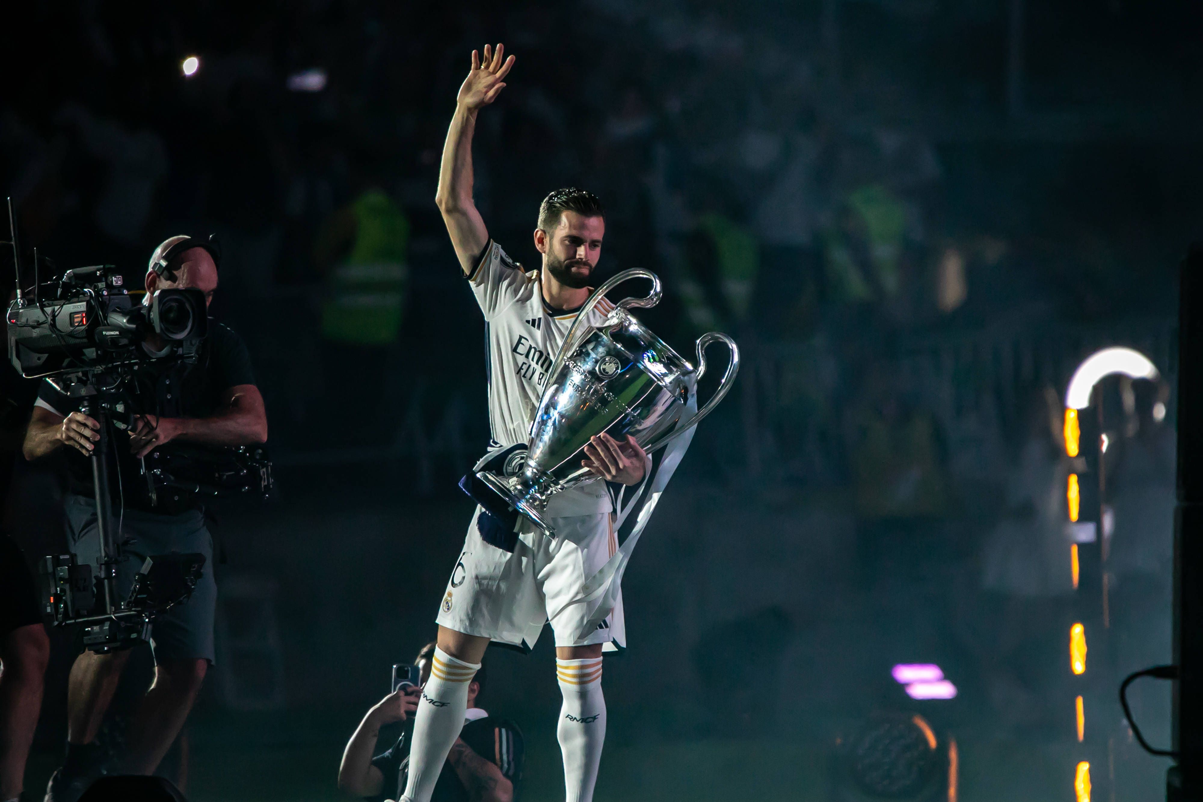 Real-Madrid-Star Nacho Fernandez. 