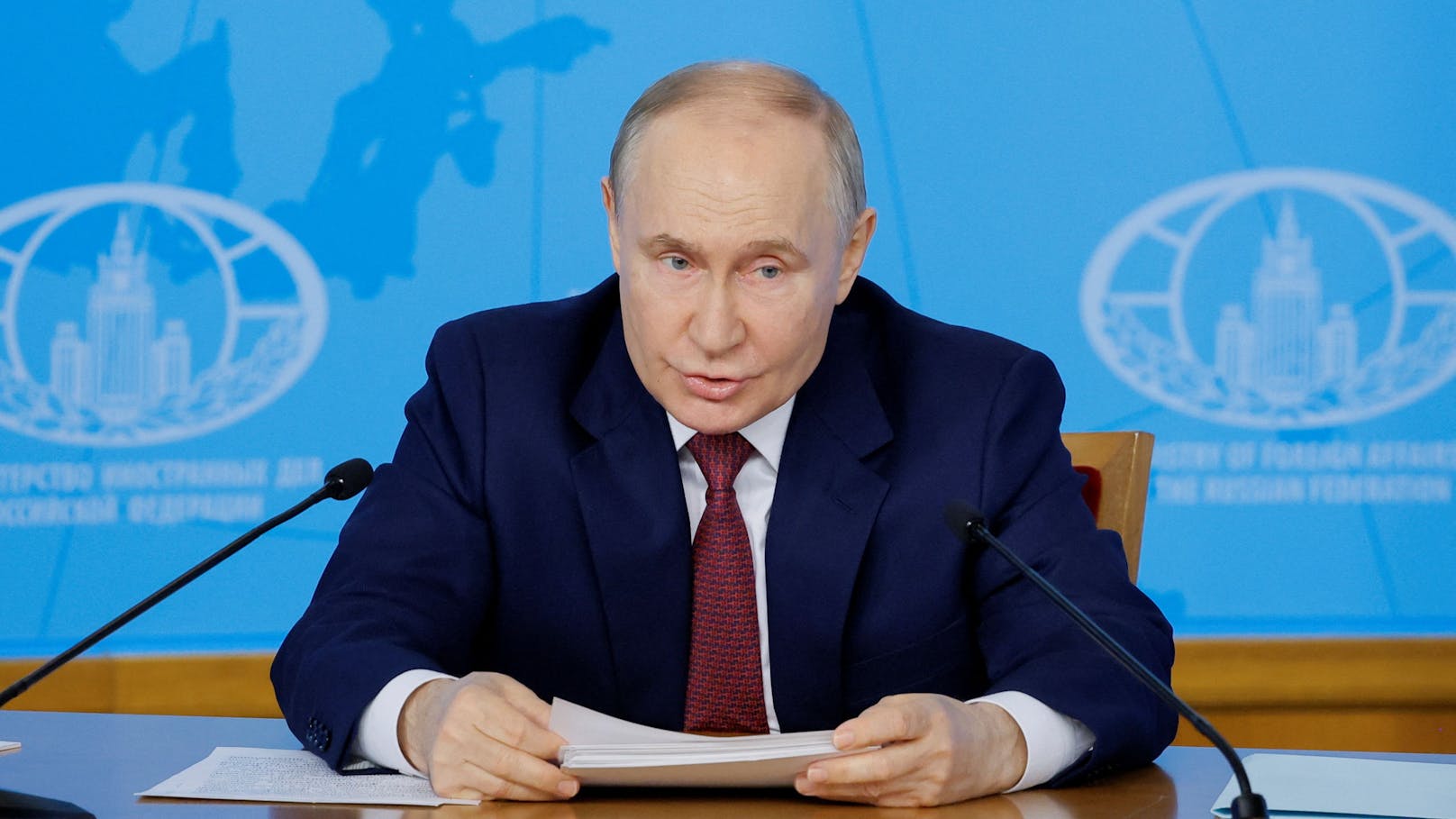 Putin will Waffenruhe – doch seine Worte schockieren