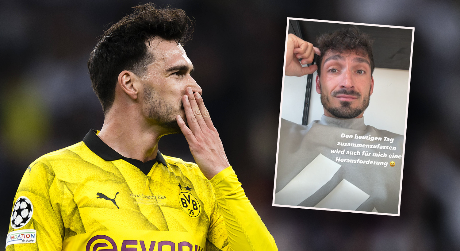Fußball-Star Mats Hummels. 