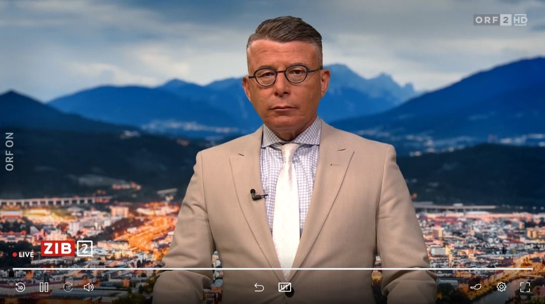 Russland-Experte Gerhard Mangott in der ORF-