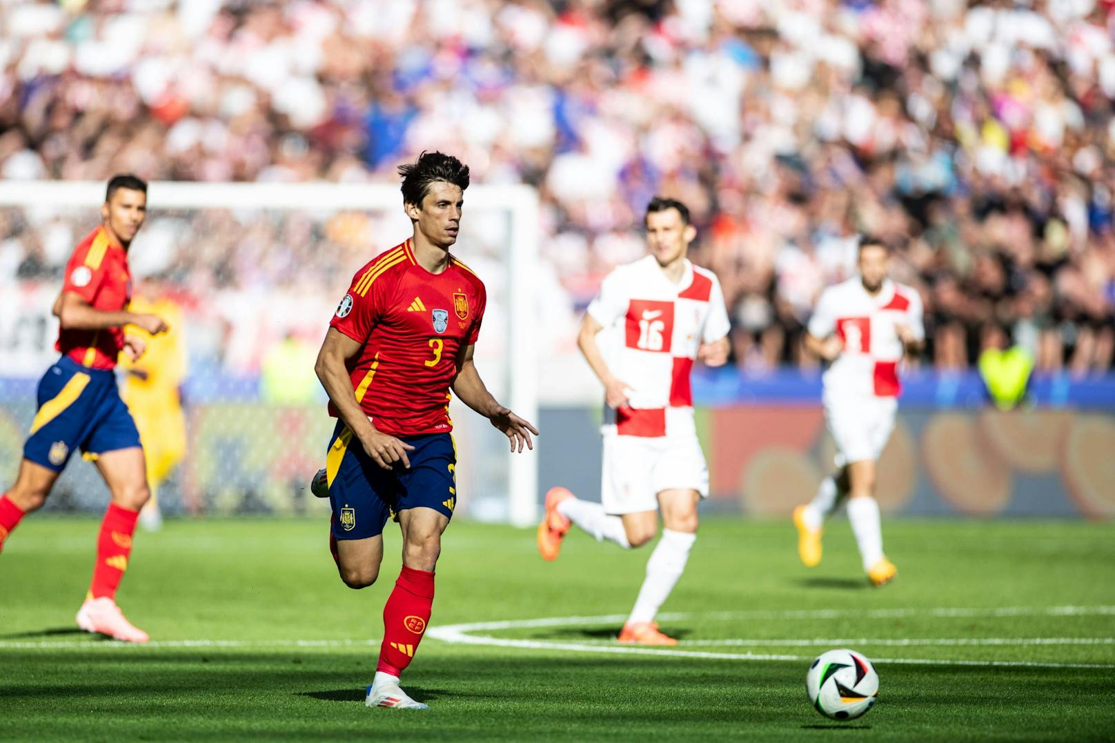 Fußball-EM: Spanien gegen Kroatien