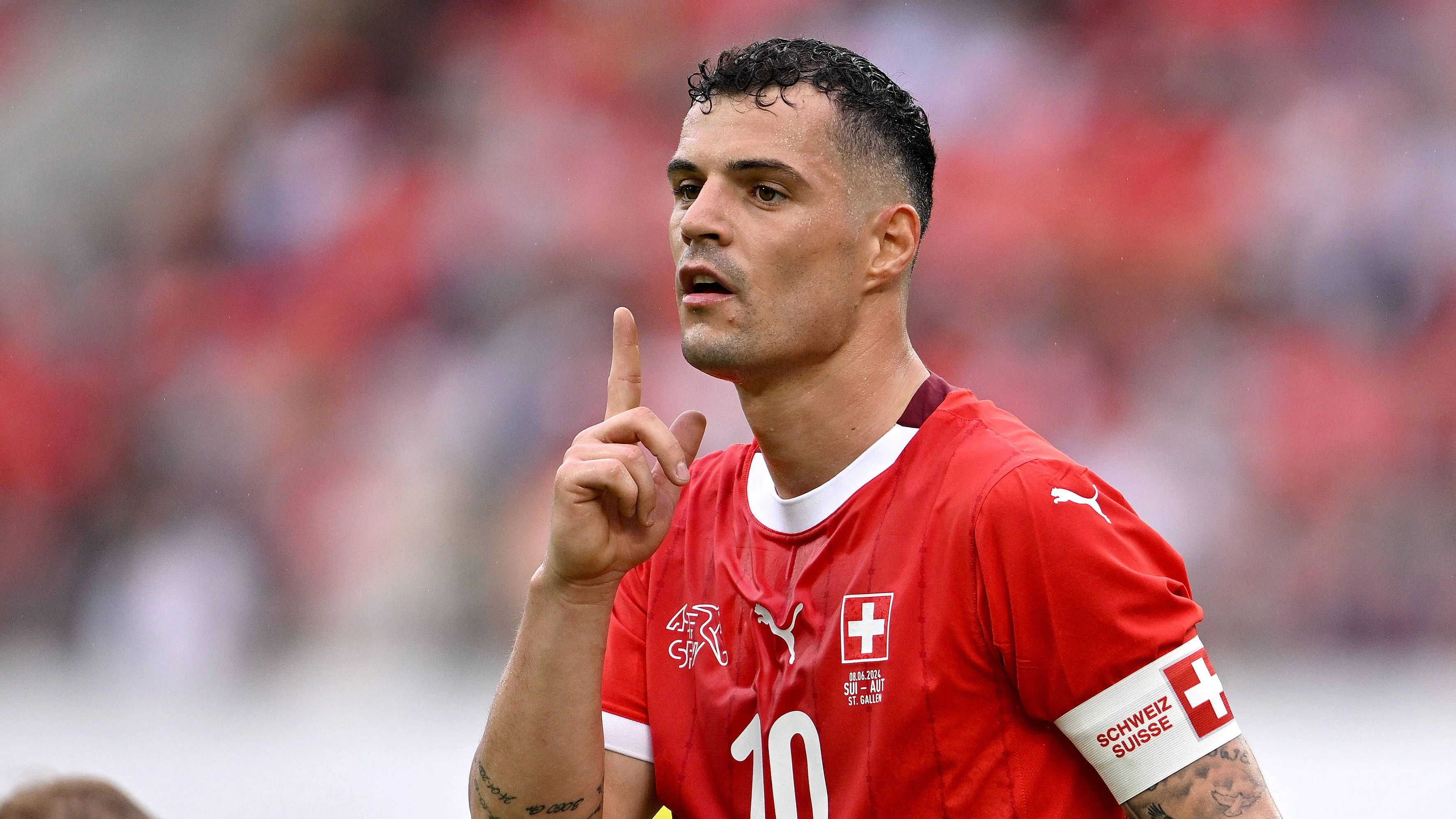 Schweiz-Kapitän Granit Xhaka. 