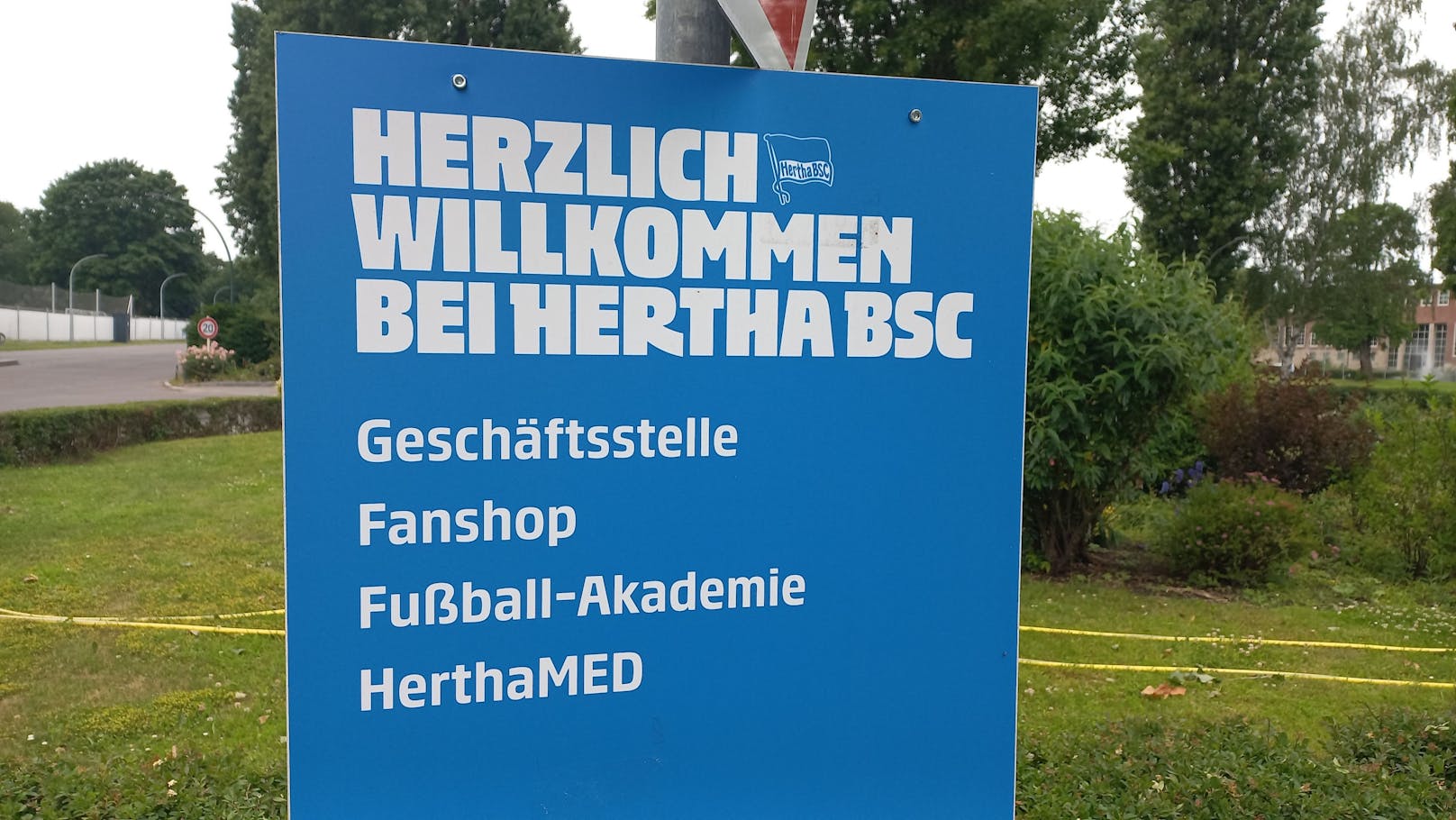 Der ÖFB ist während der EM am Gelände von Hertha BSC zu Gast.